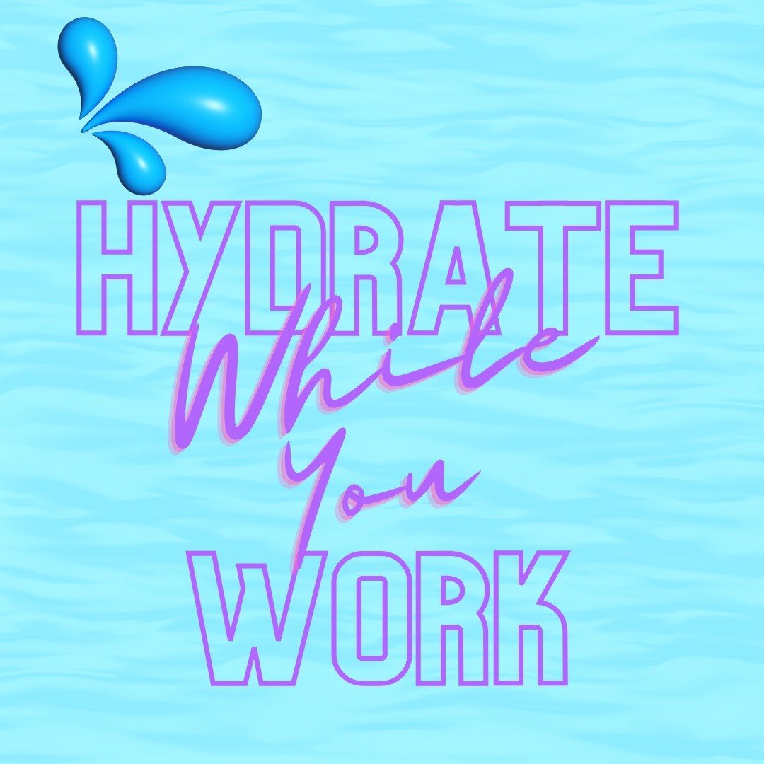 Your PSA to stay hydrated and stay strong 💪 Drinking water during your workout can help you perform better, recover faster, and prevent cramps. 

Speaking of exercise, don't forget to move your body today ... and if you're stuck for what to do and w