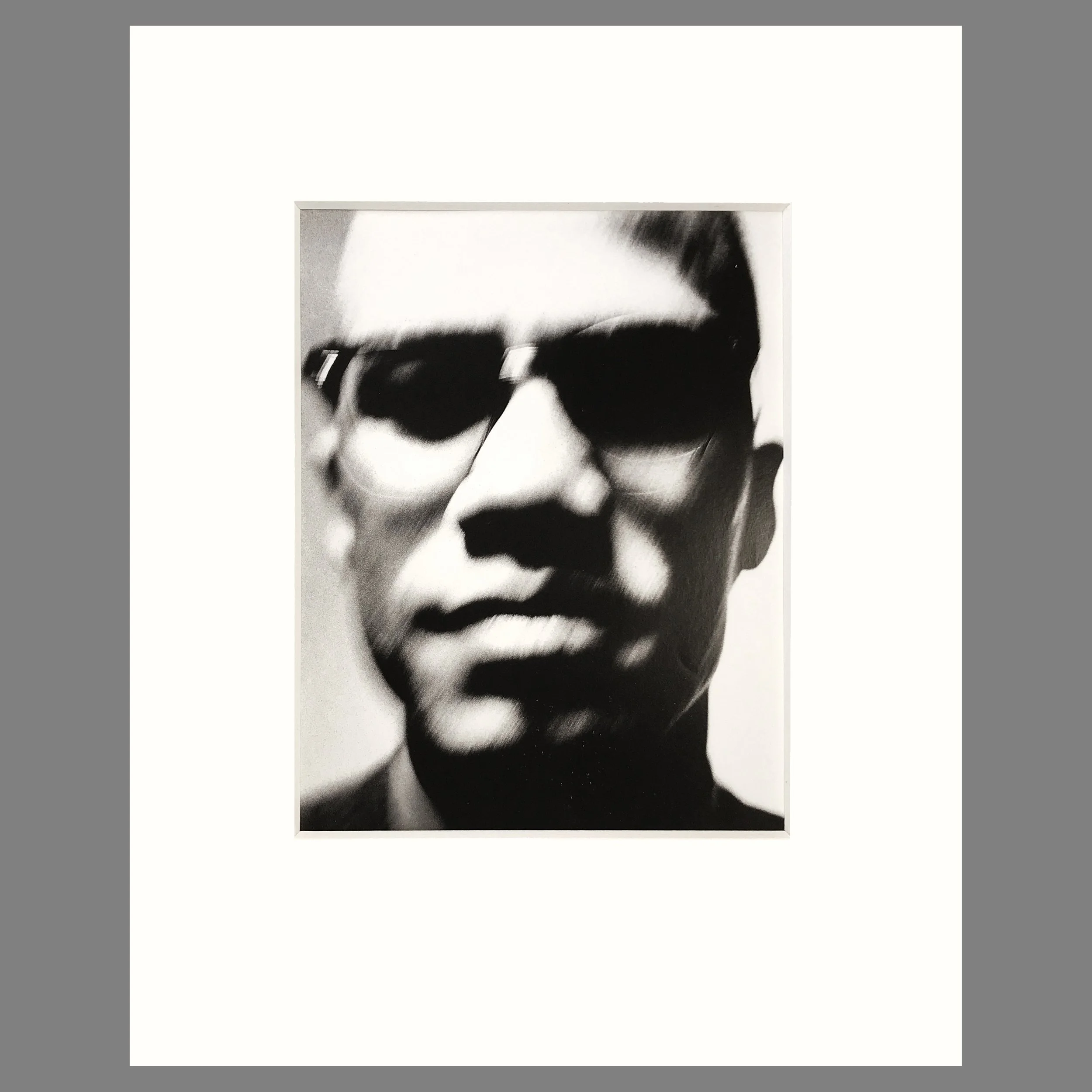 Malcolm X - Richard Avedon Photograph - Matted Print 16 x 20 Inches