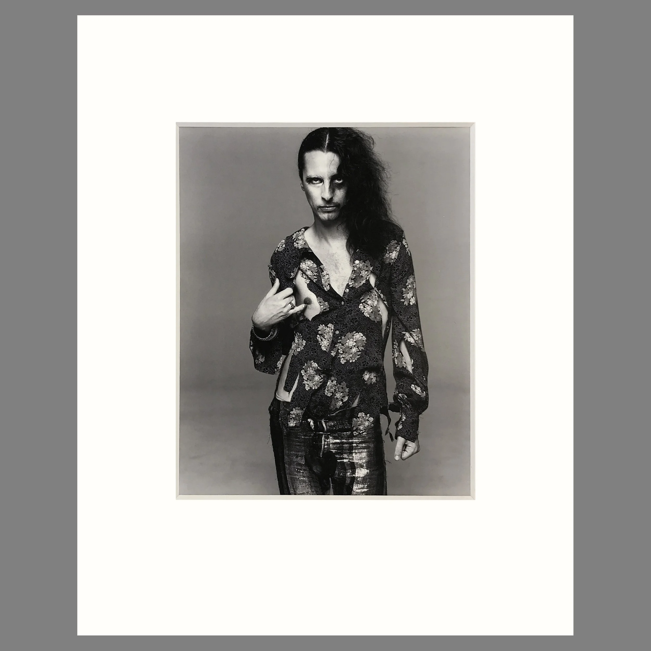 Alice Cooper Photograph by Richard Avedon