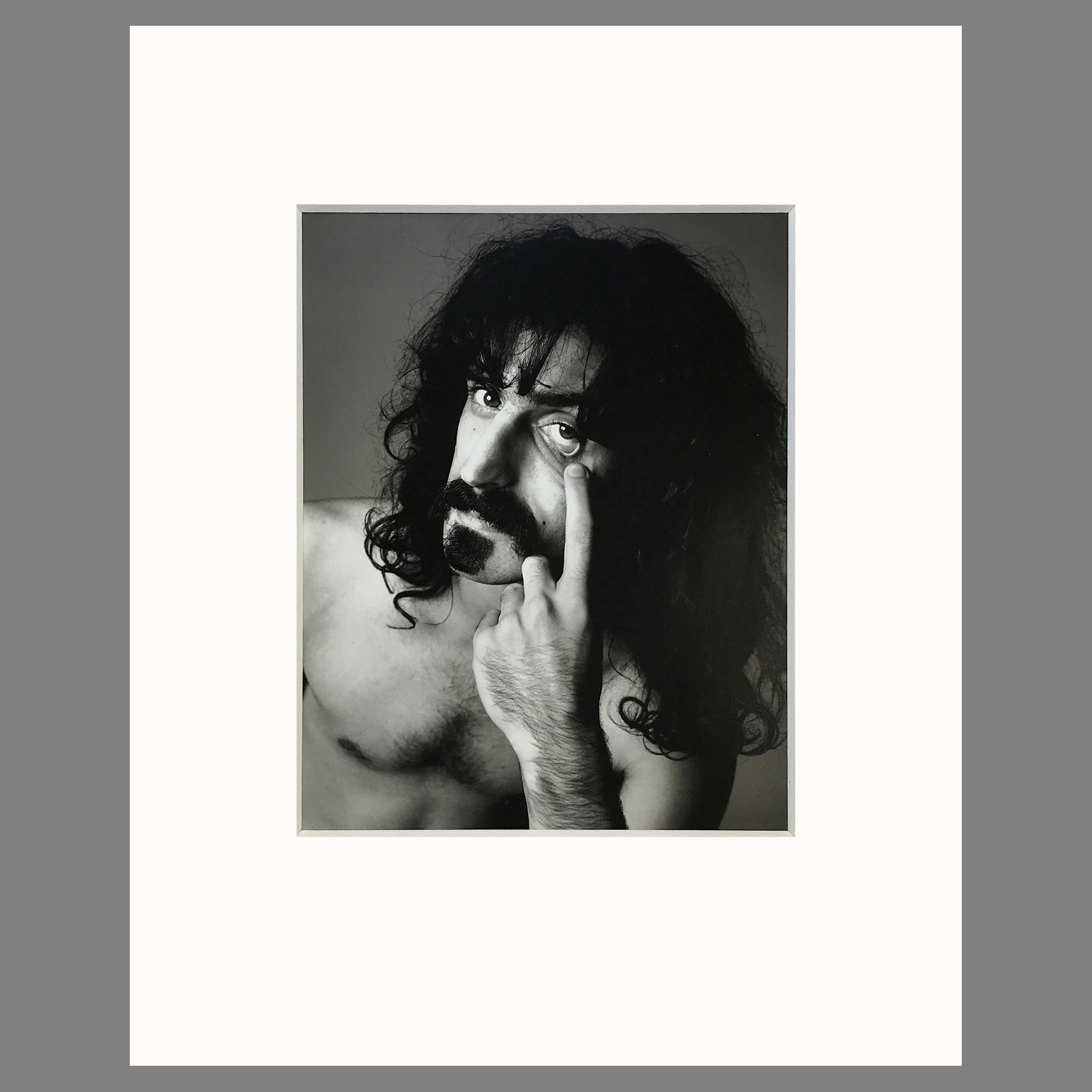 Frank Zappa Photograph by Richard Avedon