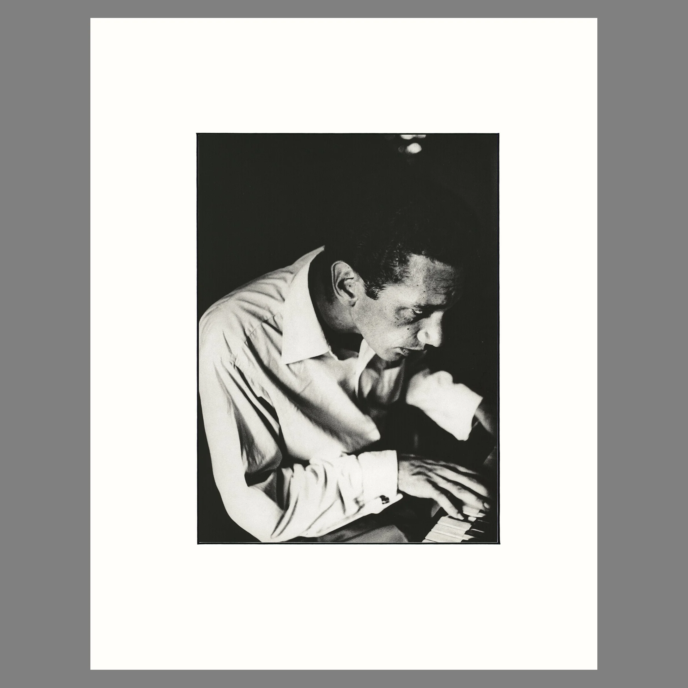 Joe Albany, Hollywood 1953 - William Claxton Photograph - 14 x 18 Matted Print