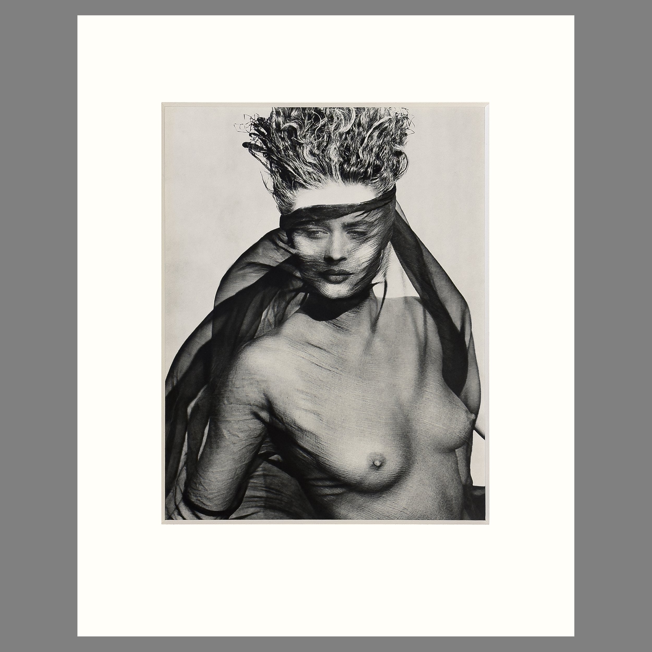 Herb Ritts - Consuelo, Paradise Cove, 1984 - 8 Ply Conservation Matted Photogravure Print, 16 x 20