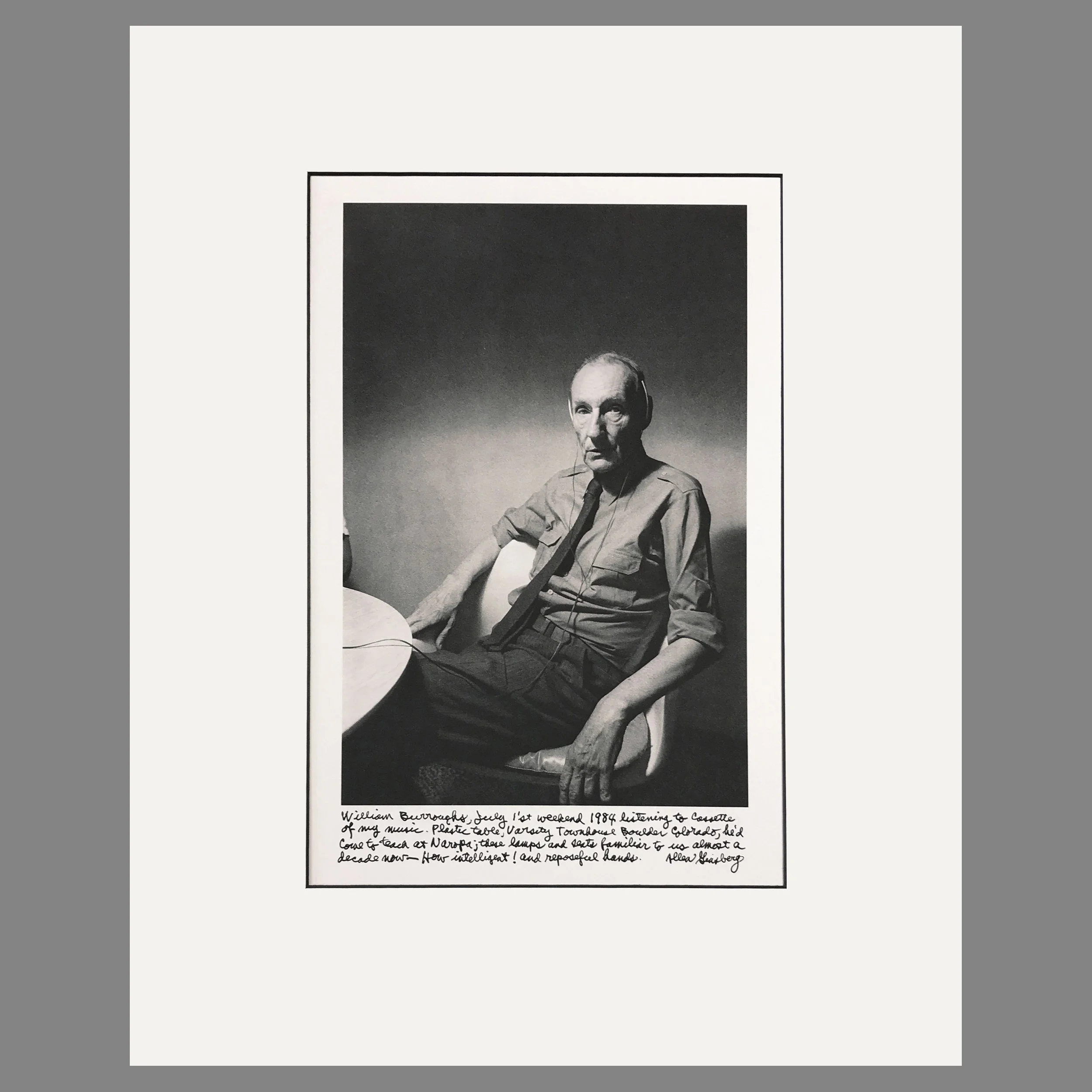 Palabra de 'Beat': William Burroughs y Allen Ginsberg en un 'Almuerzo