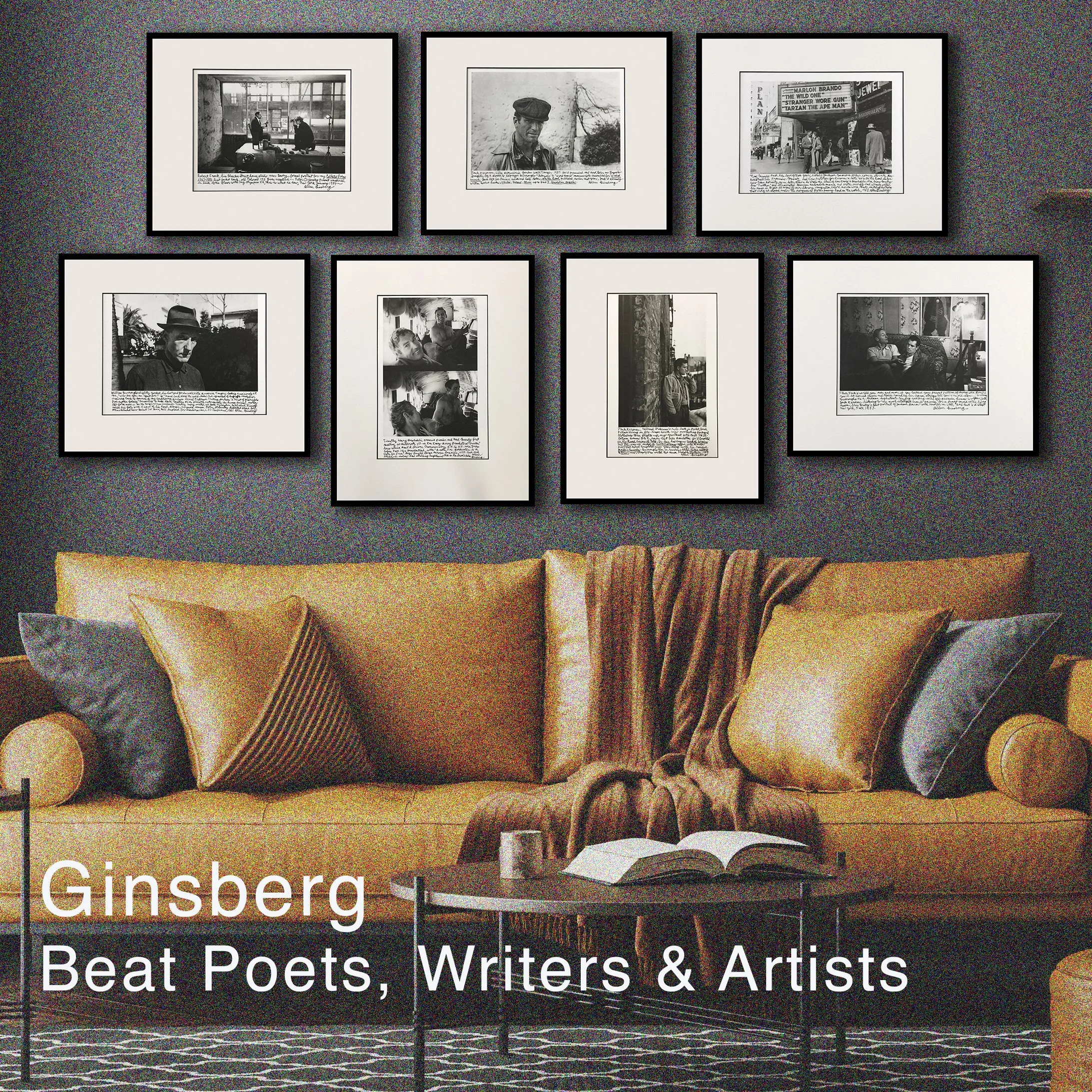 Allen Ginsberg Beat Poets, Writers &amp; Artists
