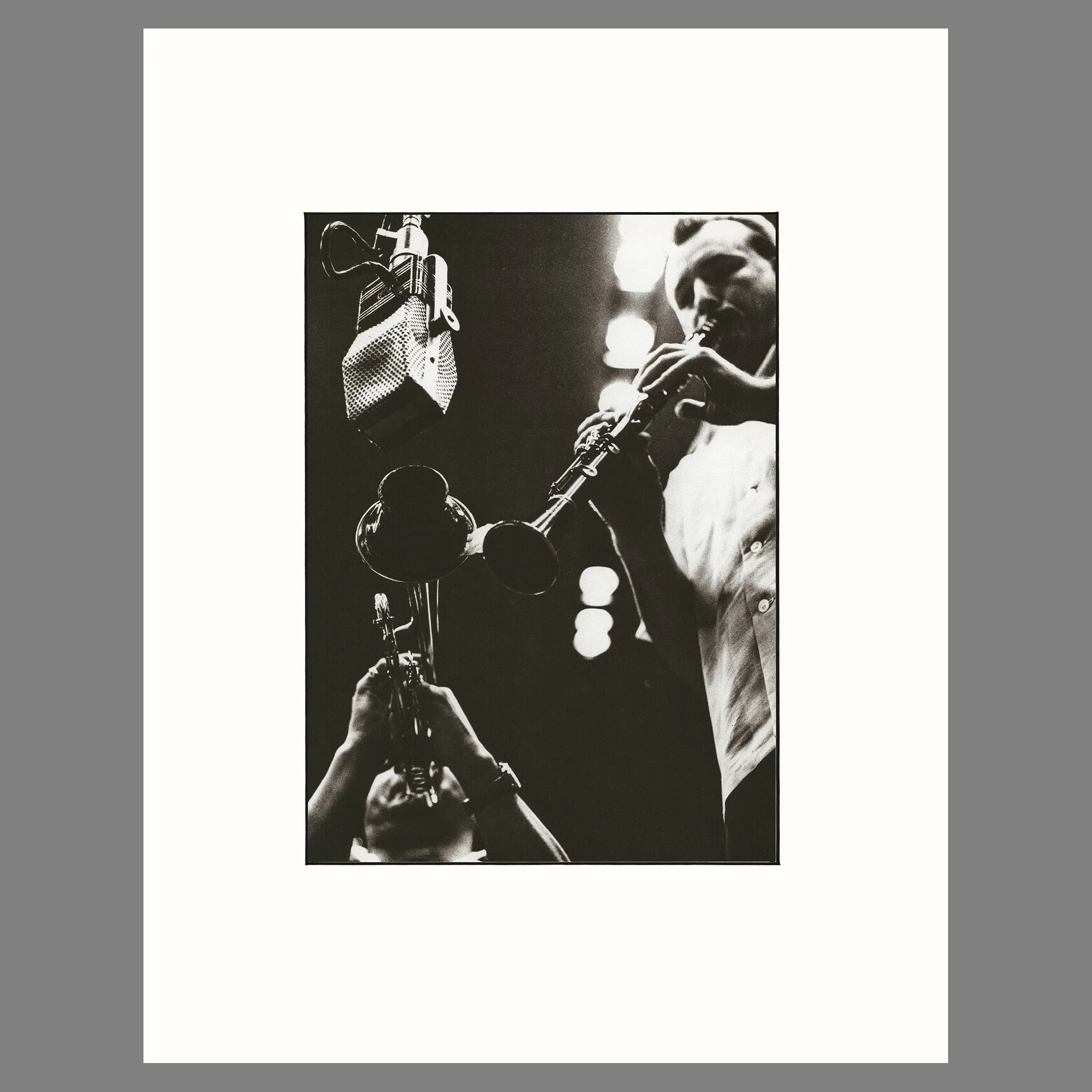 Shorty Rogers and Jimmy Giuffre, 1955 - William Claxton Photograph
