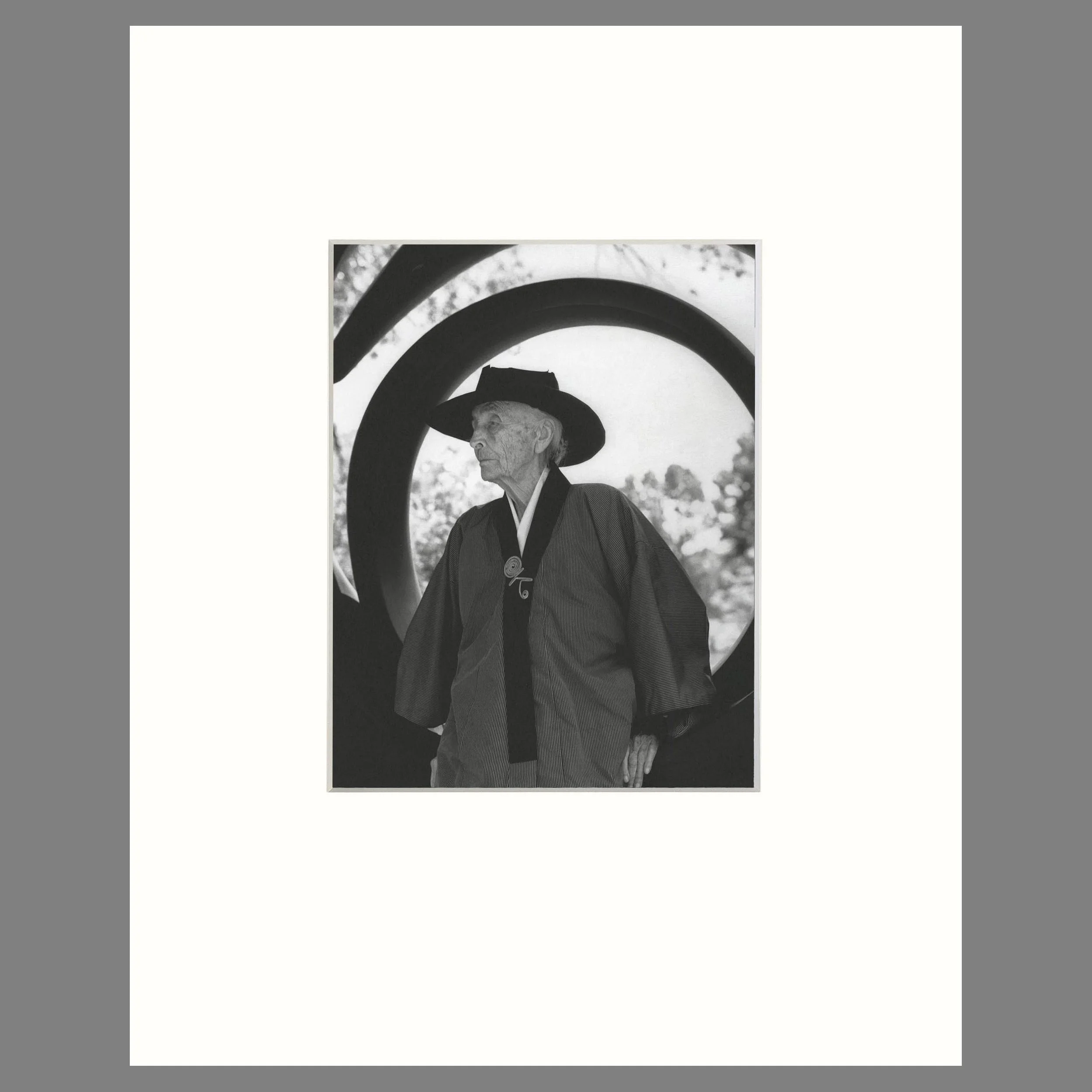 Bruce Weber - Georgia O'Keeffe, Abiquiu, New Mexico 1980 - 16 x 20 Matted Print
