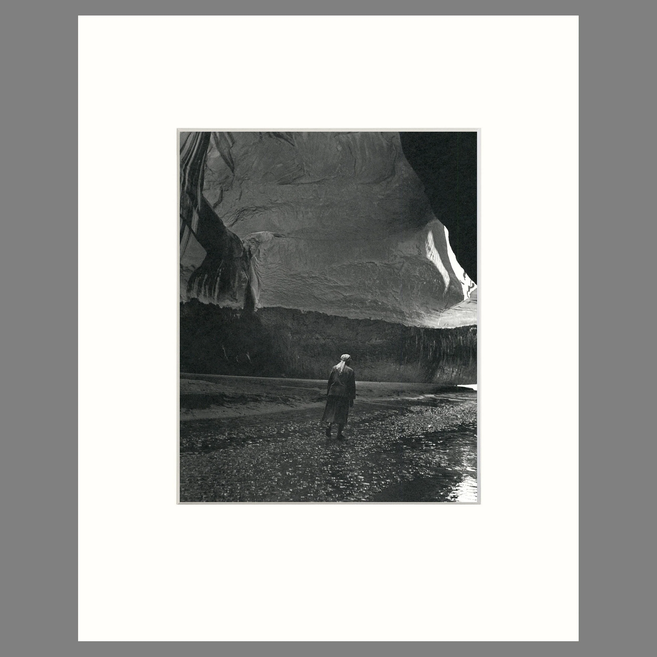 Georgia O'Keeffe - Twilight Canyon, Lake Powell, 1964 - Todd Webb Photograph - 16 x 20 Matted Print