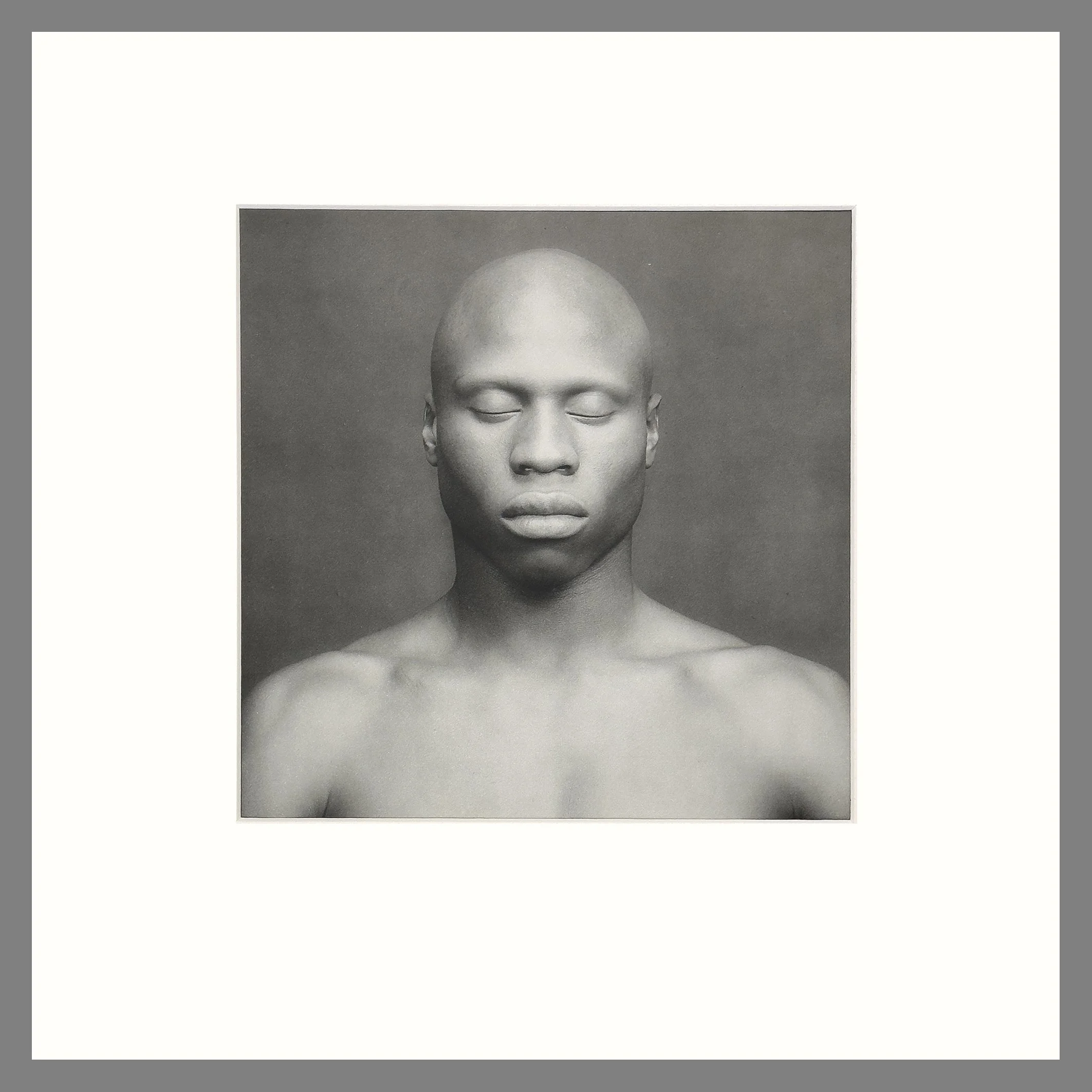 Ken Moody, 1983 - Robert Maplethorpe Photographer - Matted Photogravure Print 16 x 16