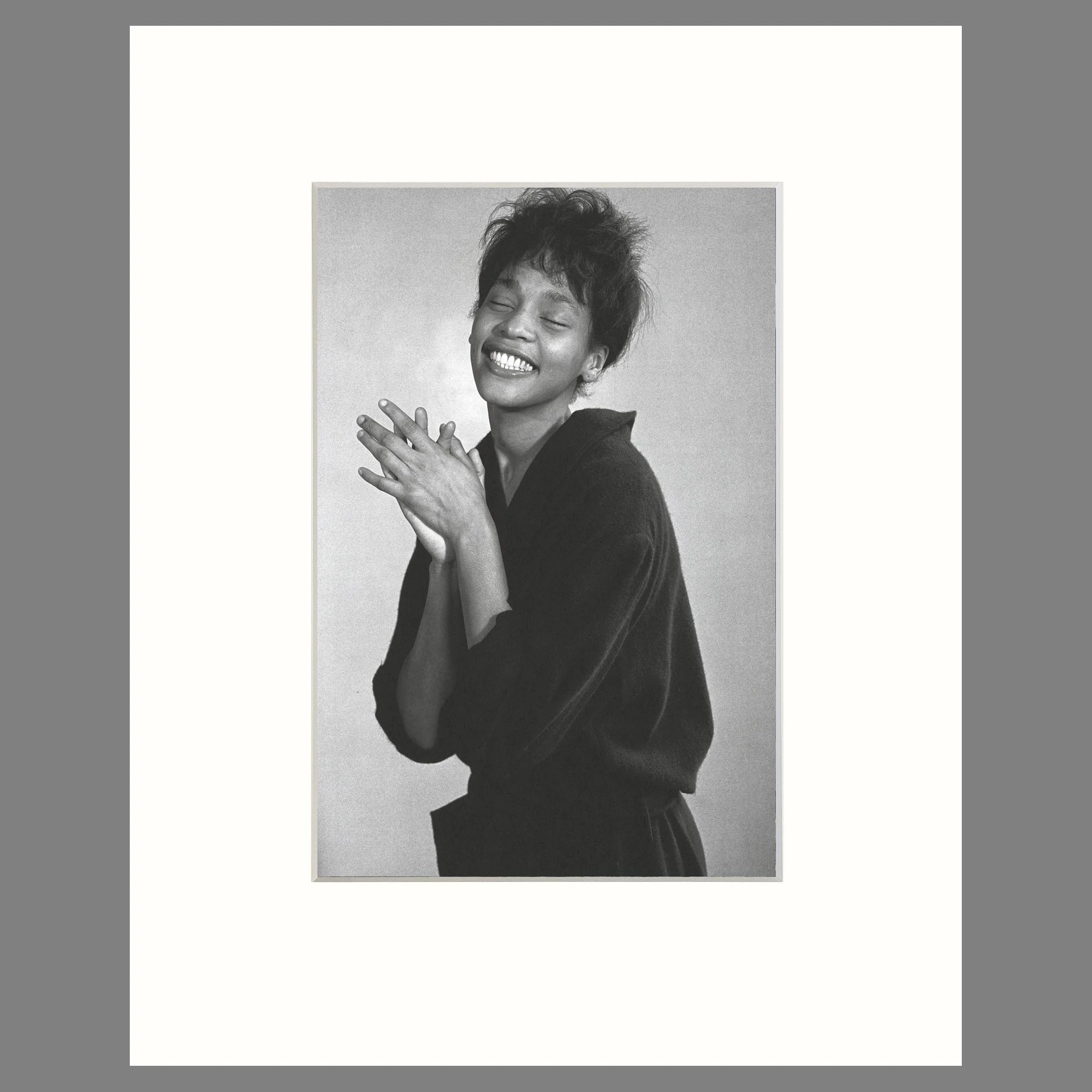 Bruce Weber - Whitney Houston, Los Angeles 1985 - 16 x 20 Matted Print