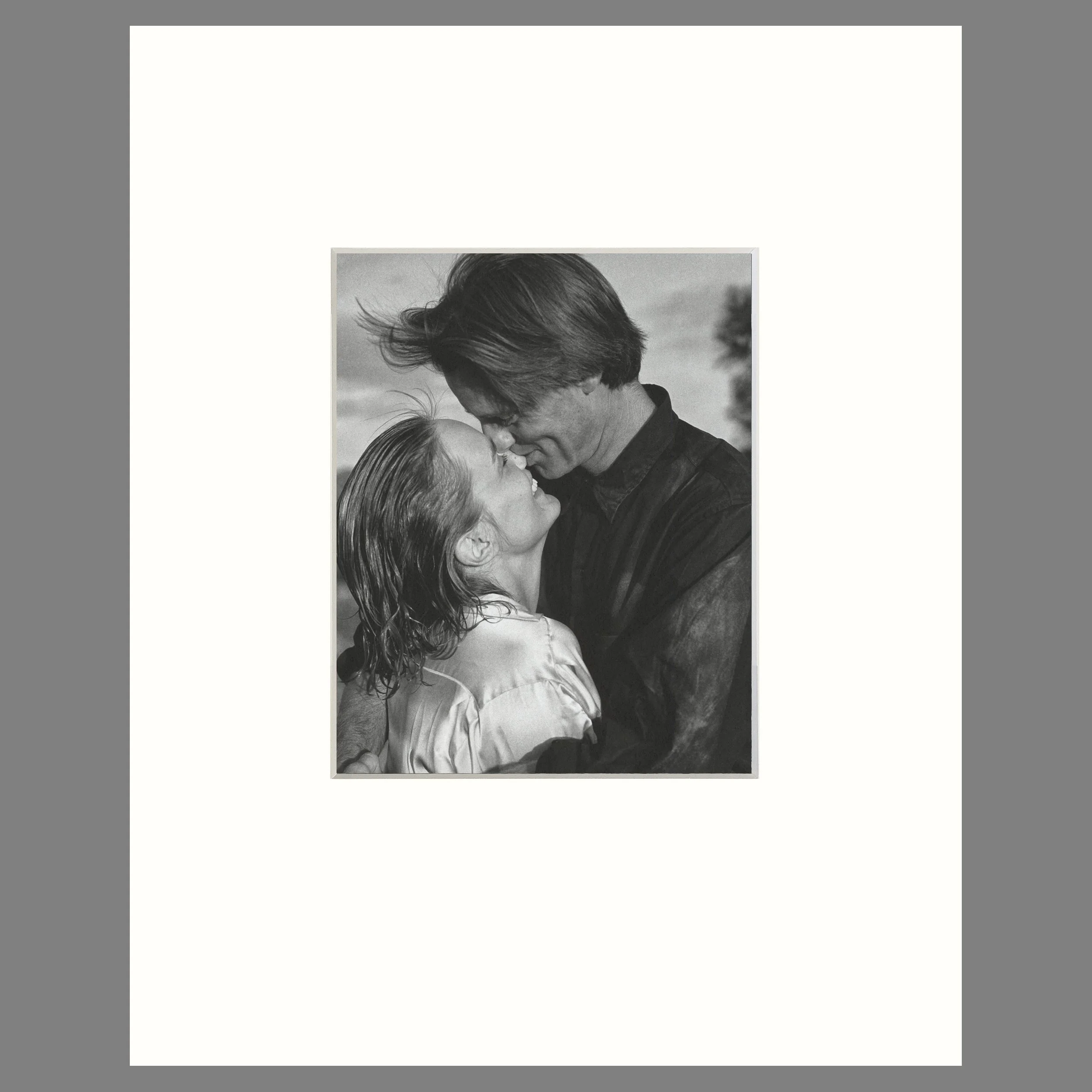 Bruce Weber - Jessica Lange and Sam Shepard, Santa Fe 1984 - 16 x 20 Matted Print