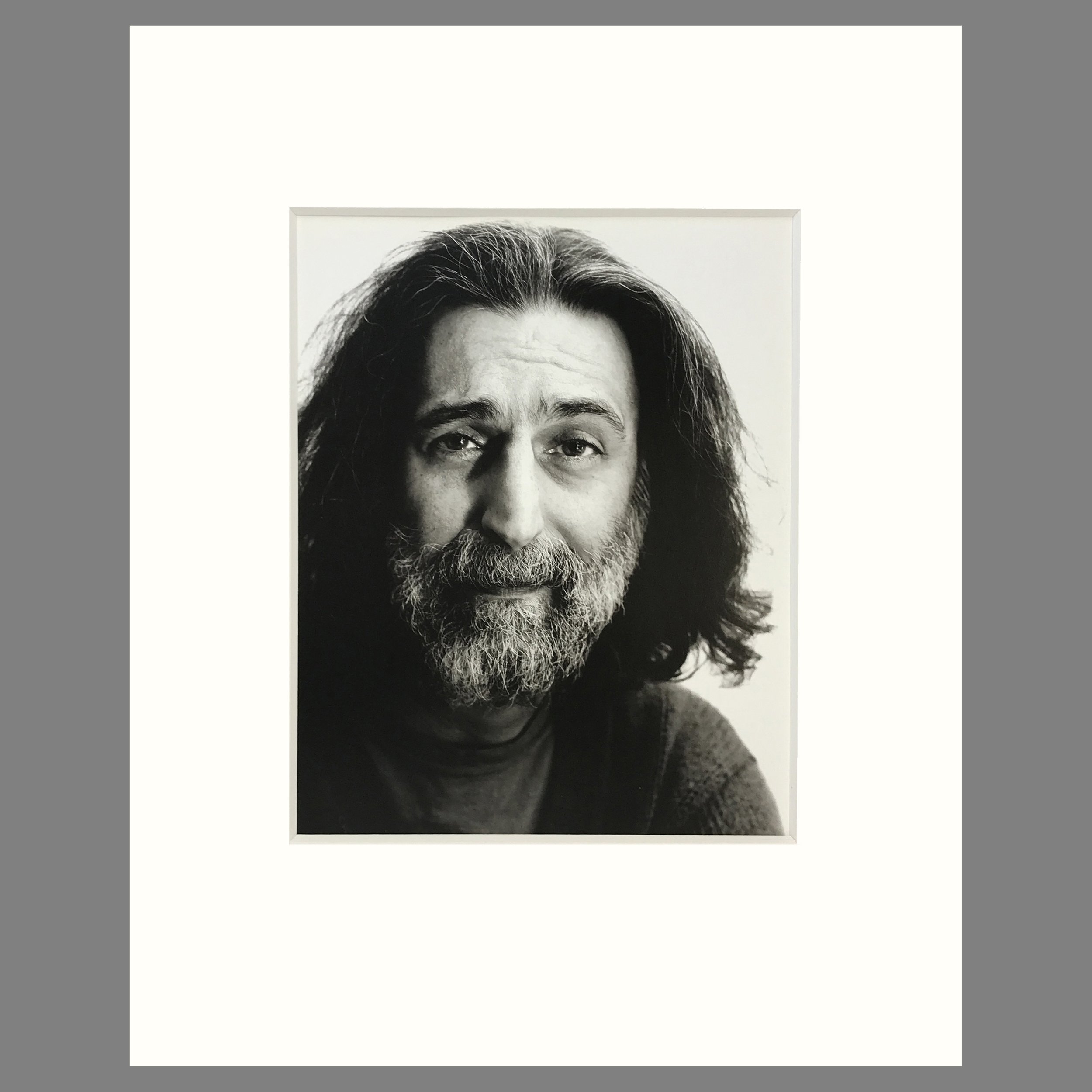 Frank Zappa 1993 - Richard Avedon Photograph - Matted Print 16 x 20 Inches