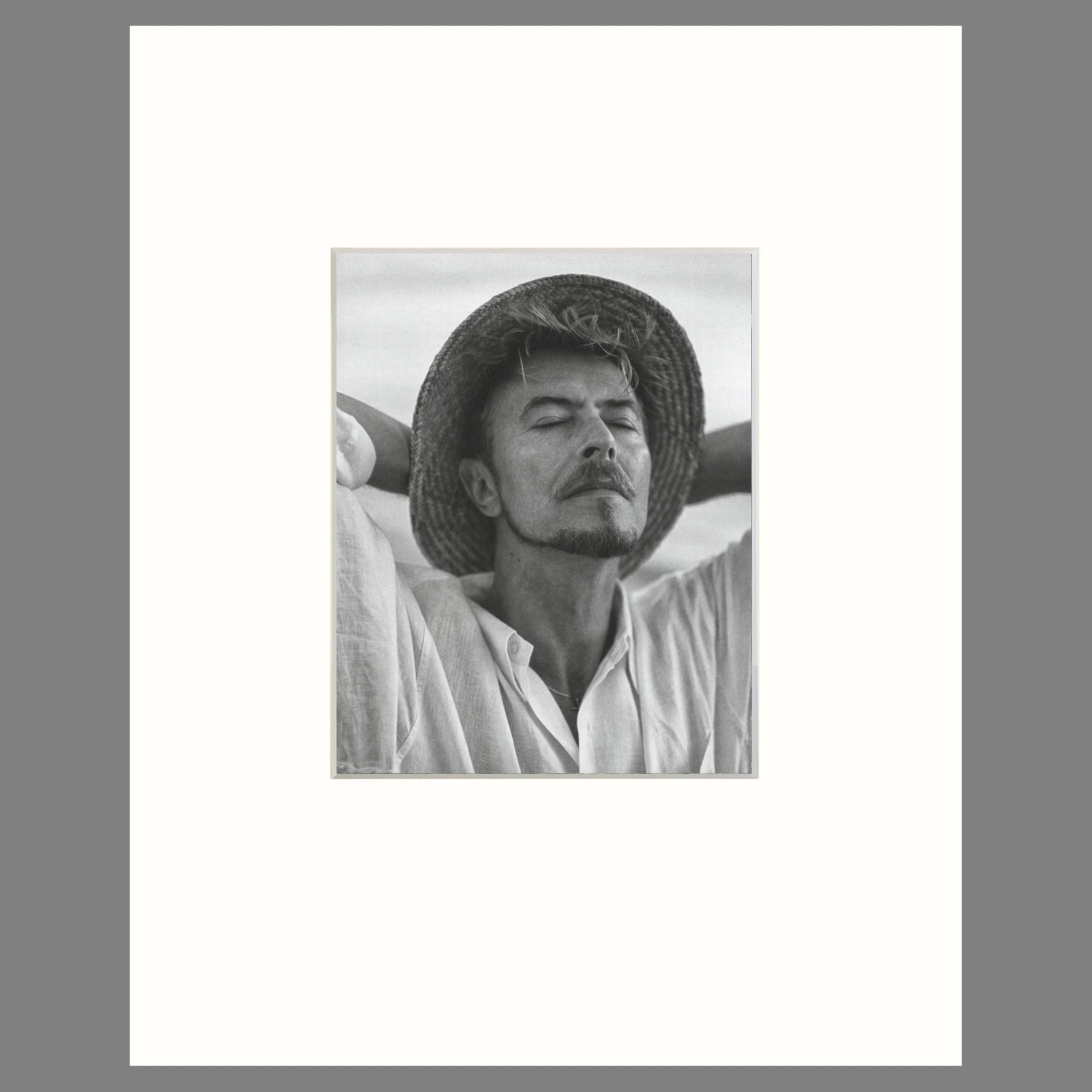 Bruce Weber - David Bowie, Cape Town South Africa - 1995 - 16 x 20 Matted Print