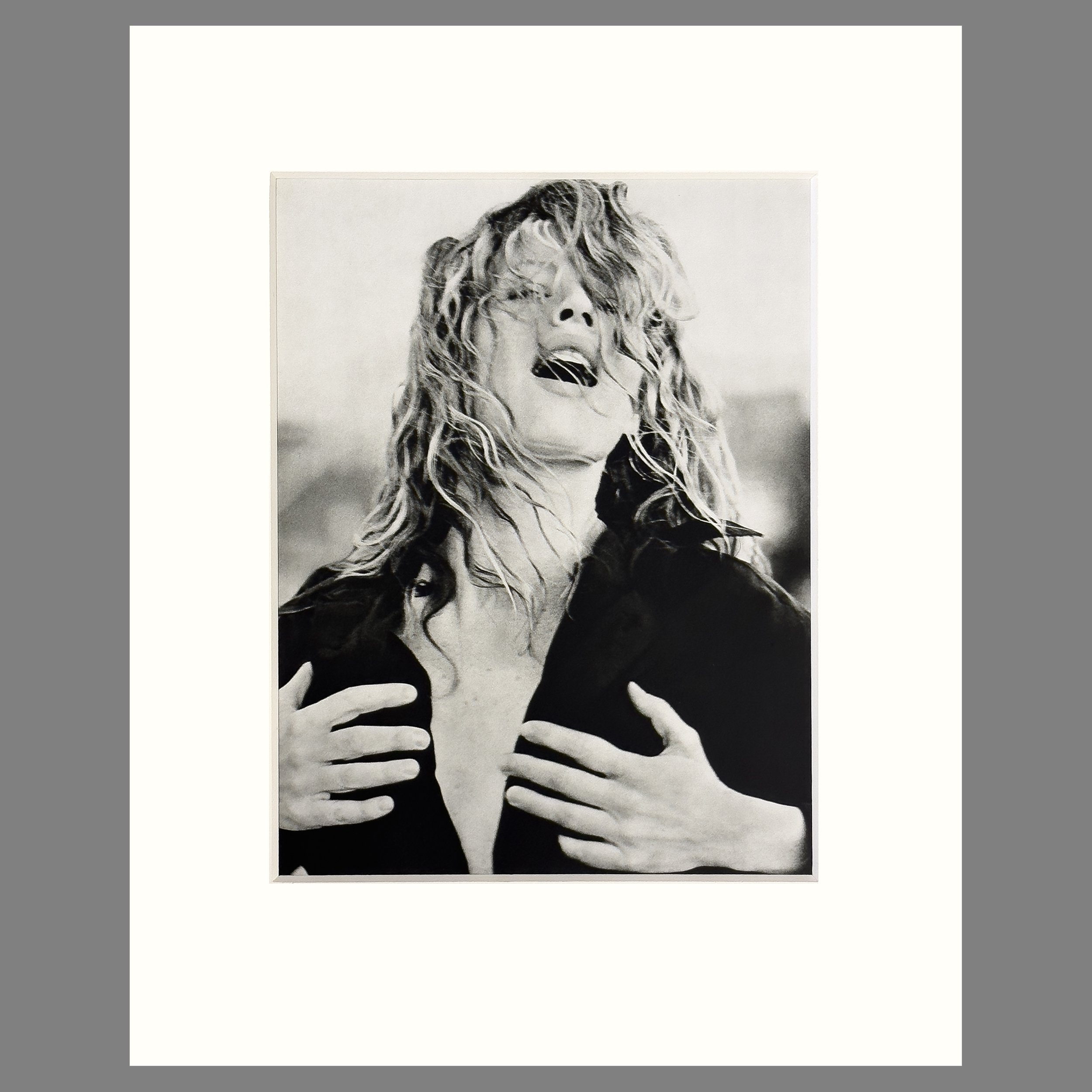 Herb Ritts - Kim Basinger, Los Angeles, 1987 - 8 Ply Conservation Matted Photogravure Print, 16 x 20