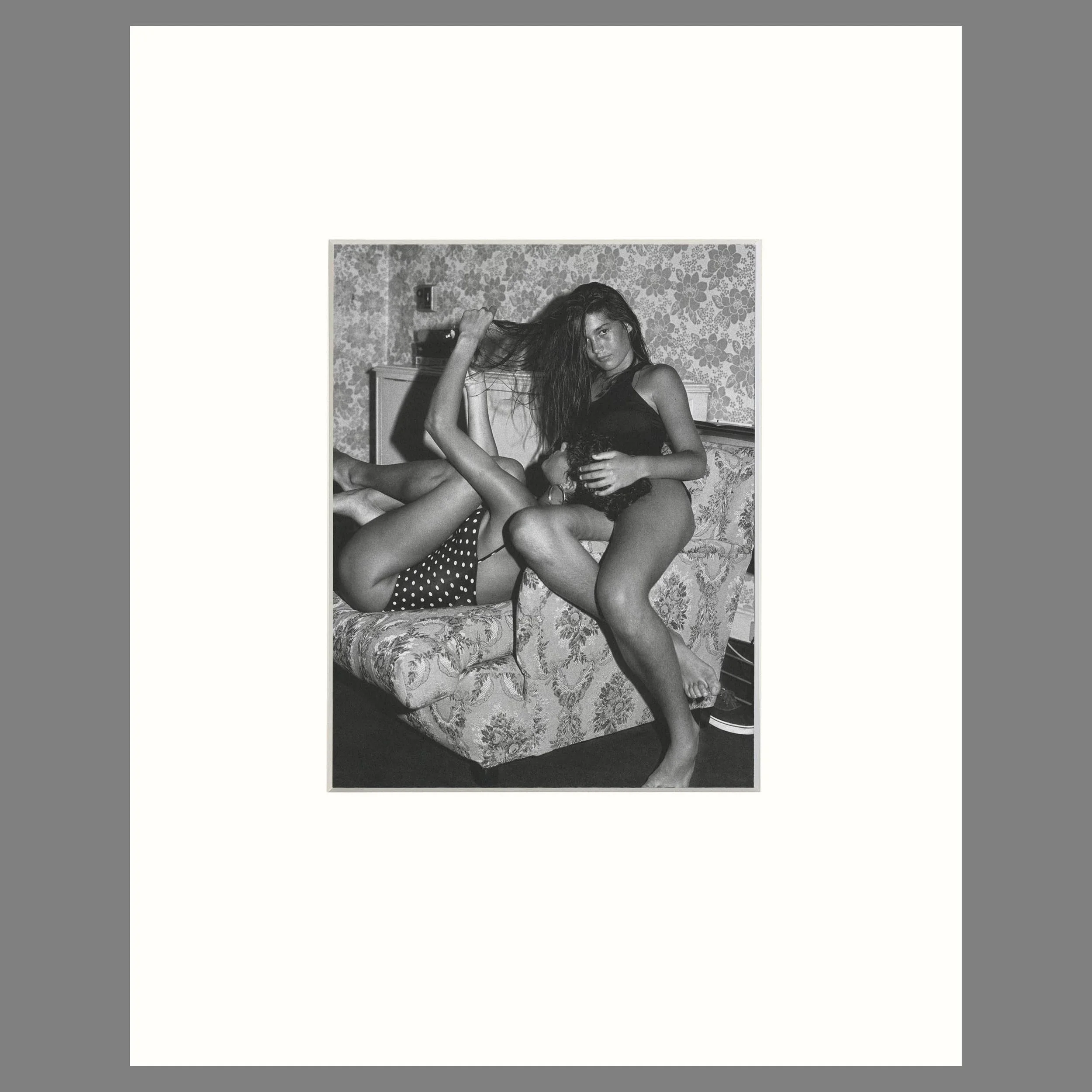 Bruce Weber - Antonia and Claudia, Rio de Janeiro 1986 - 16 x 20 Matted Print