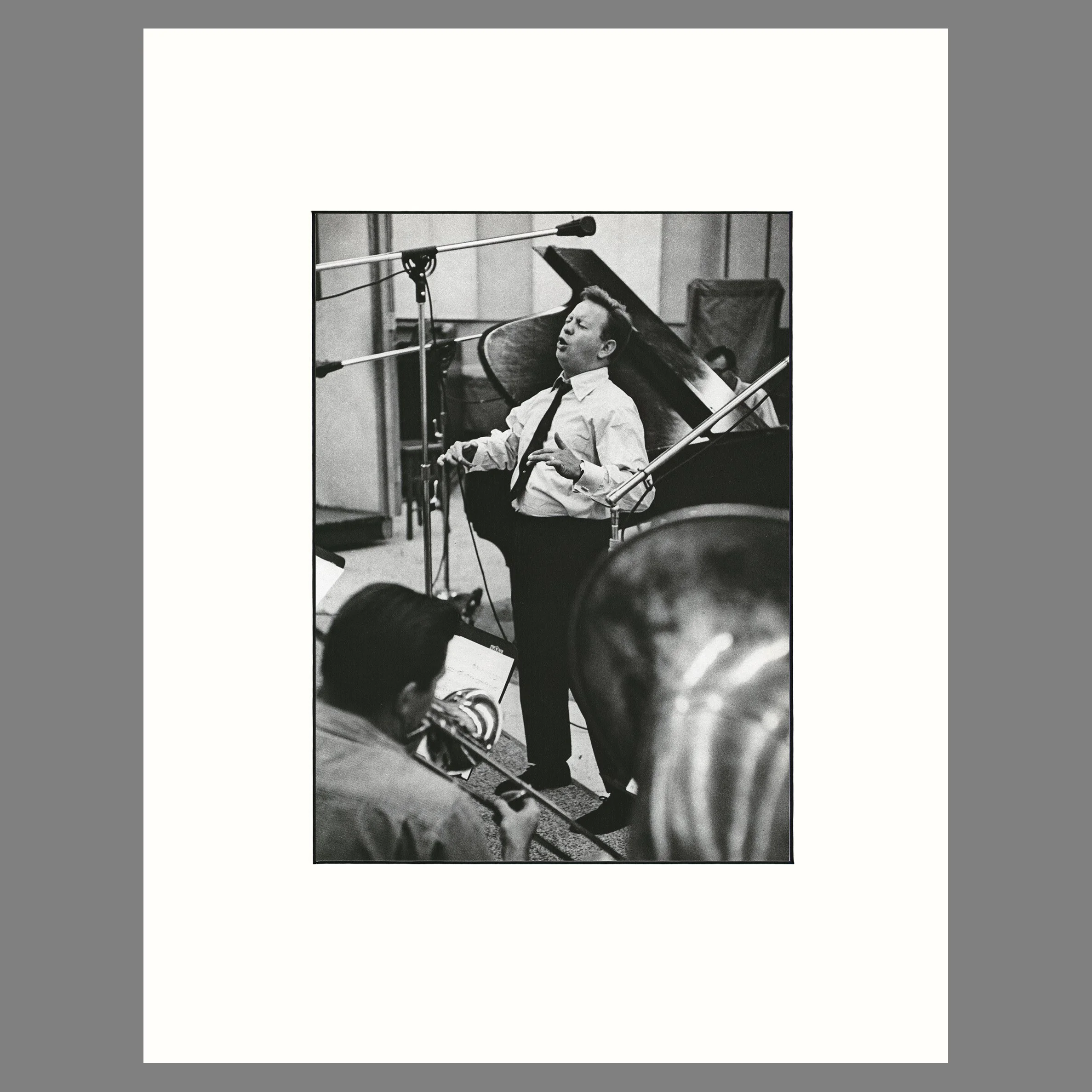 Mel Torme, Hollywood 1963 - William Claxton Photograph - 14 x 18 Matted Print