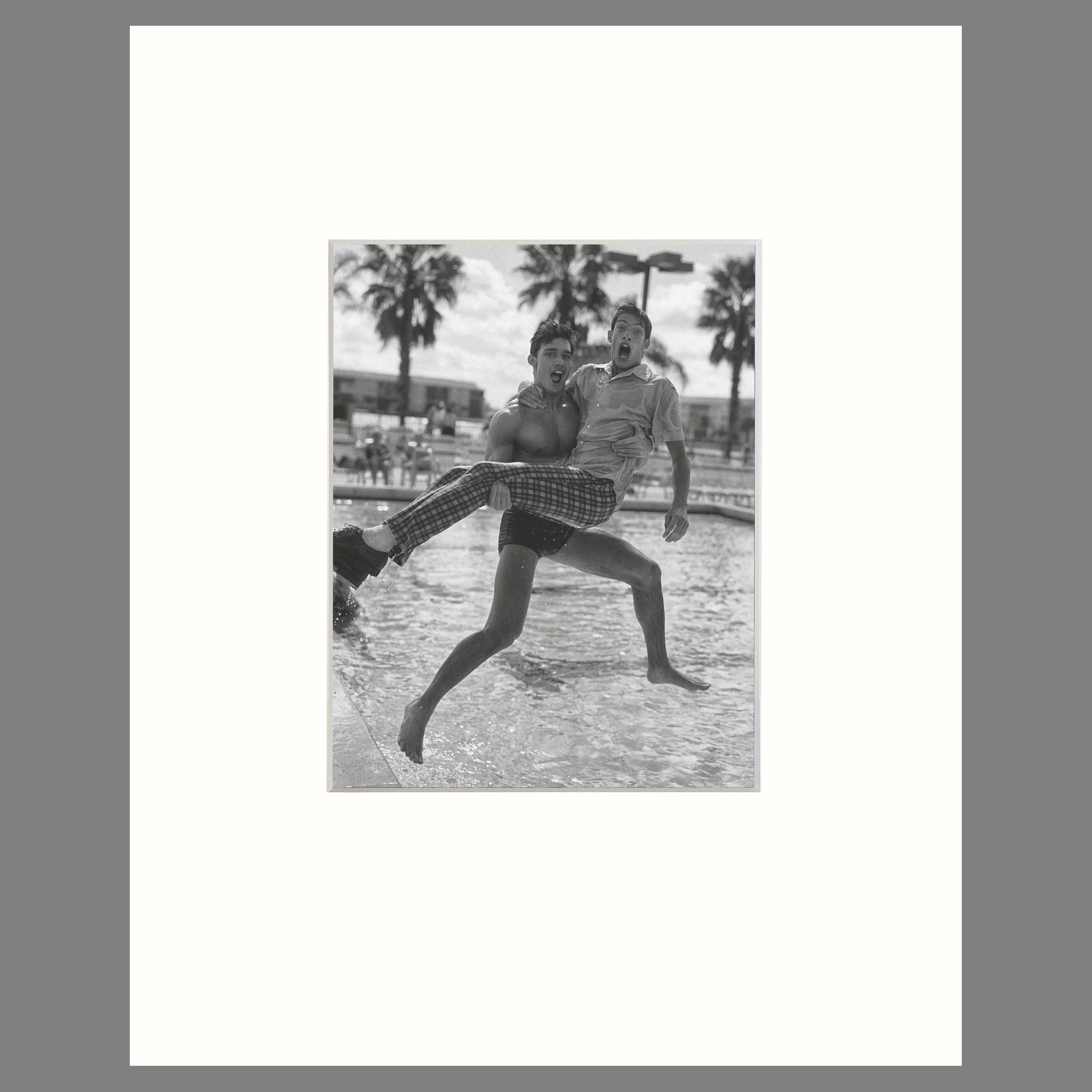 Bruce Weber - The Ivan and Teddy Show, Teddy Fornicola and Ivan de Peneda - 16 x 20 Matted Print