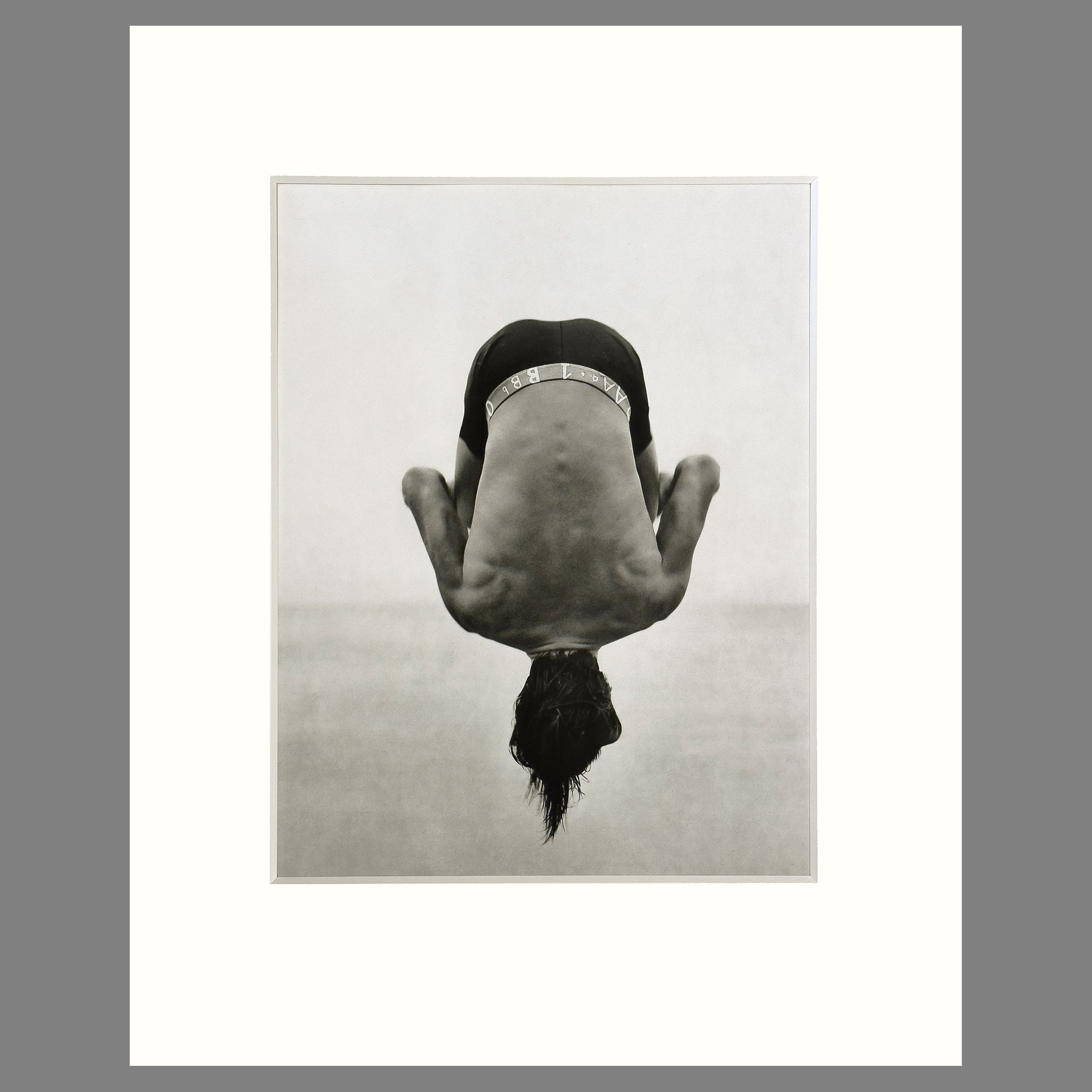 Herb Ritts - Back Flip, Paradise Cove, 1987, 8 ply Conservation Matted Photogravure Print, 16 x 20
