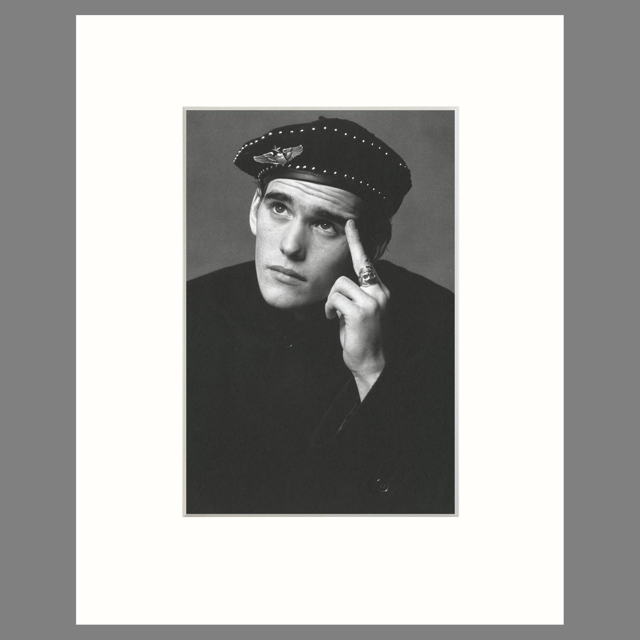 Bruce Weber - Matt Dillon, New York, 1983 - 16 x 20 Matted Print