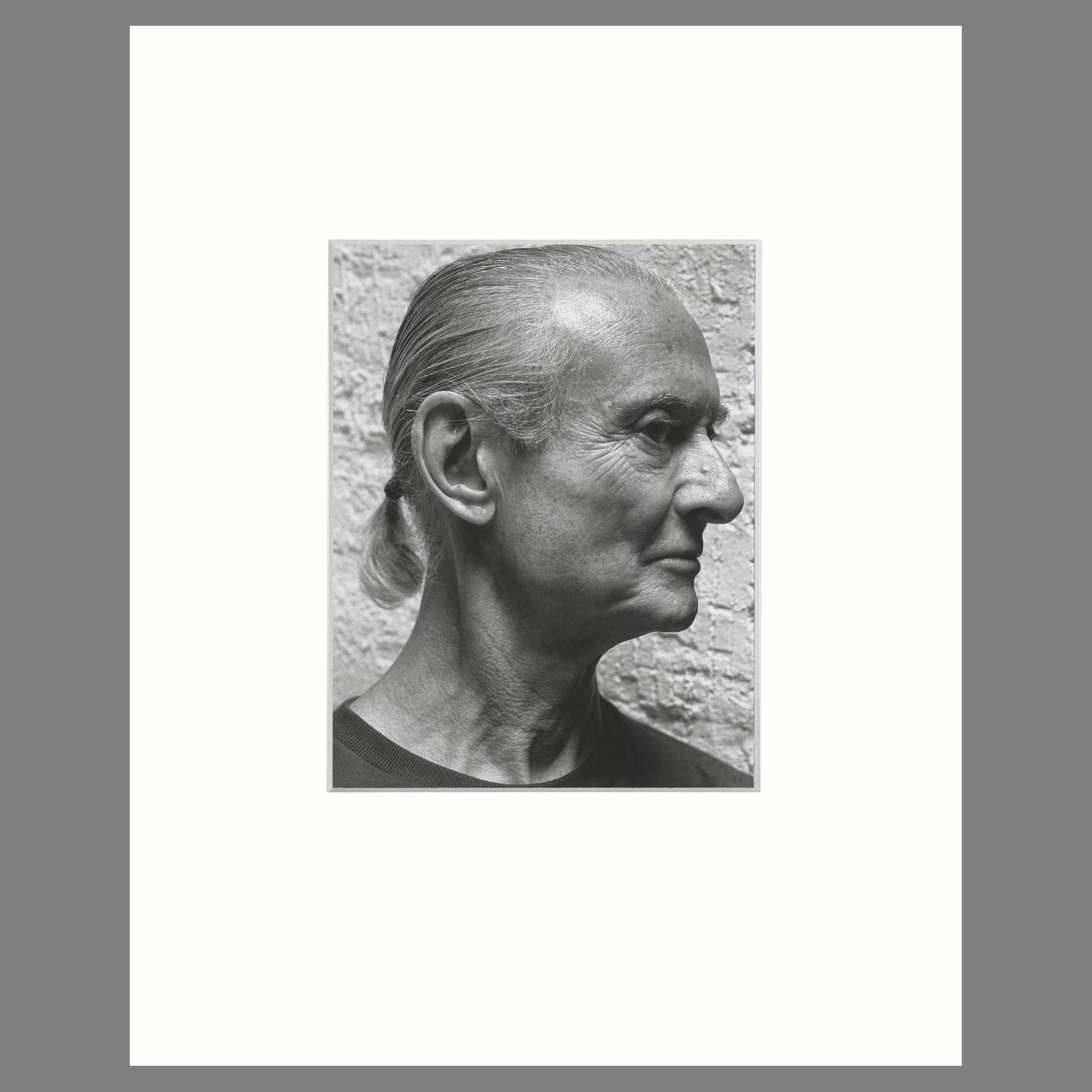 Bruce Weber - Roy Lichtenstein, New York, 1993 - 16 x 20 Matted Print
