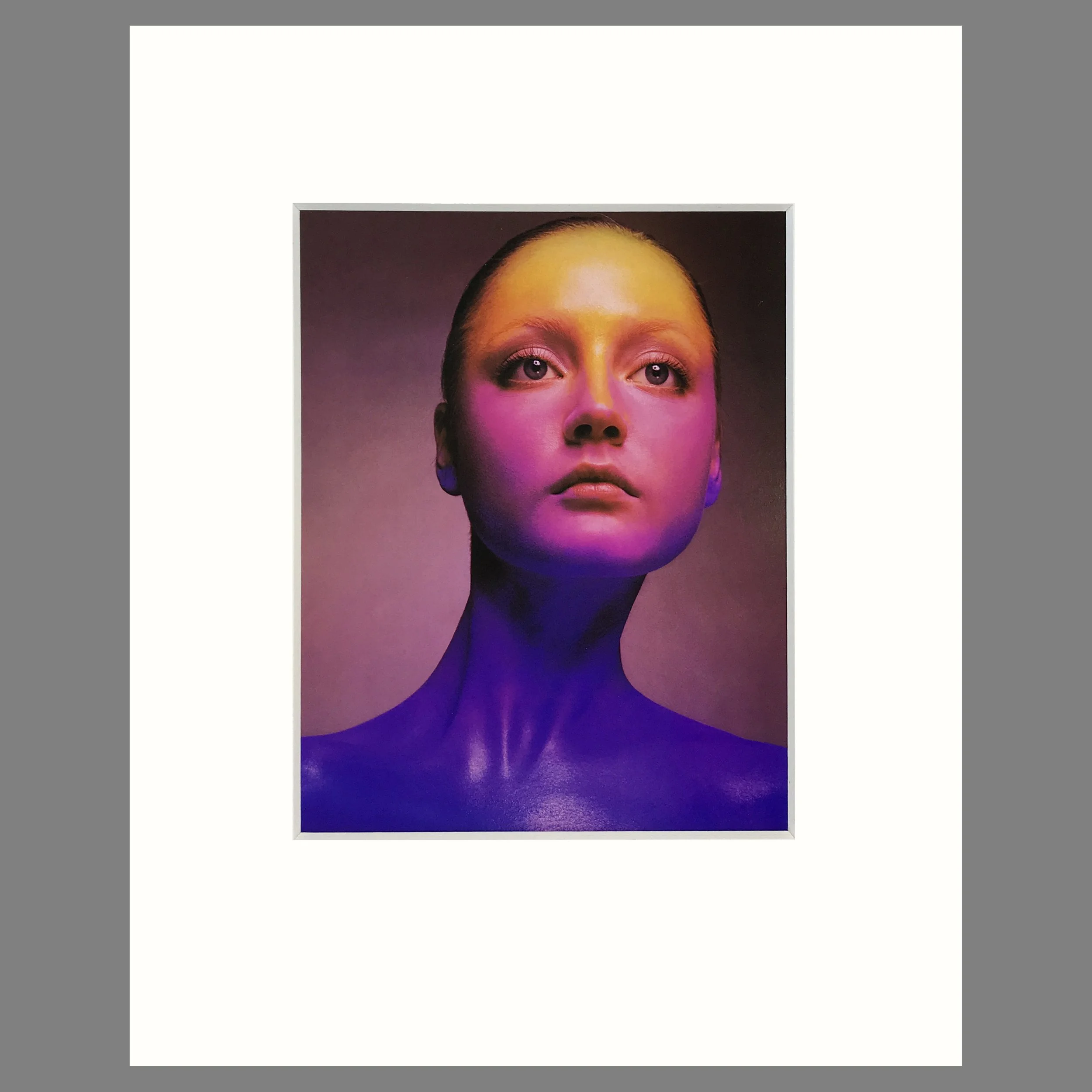 Ingrid Boulting, 1960's Model, Paris - Richard Avedon Photograph - Matted Print 16 x 20 Inches