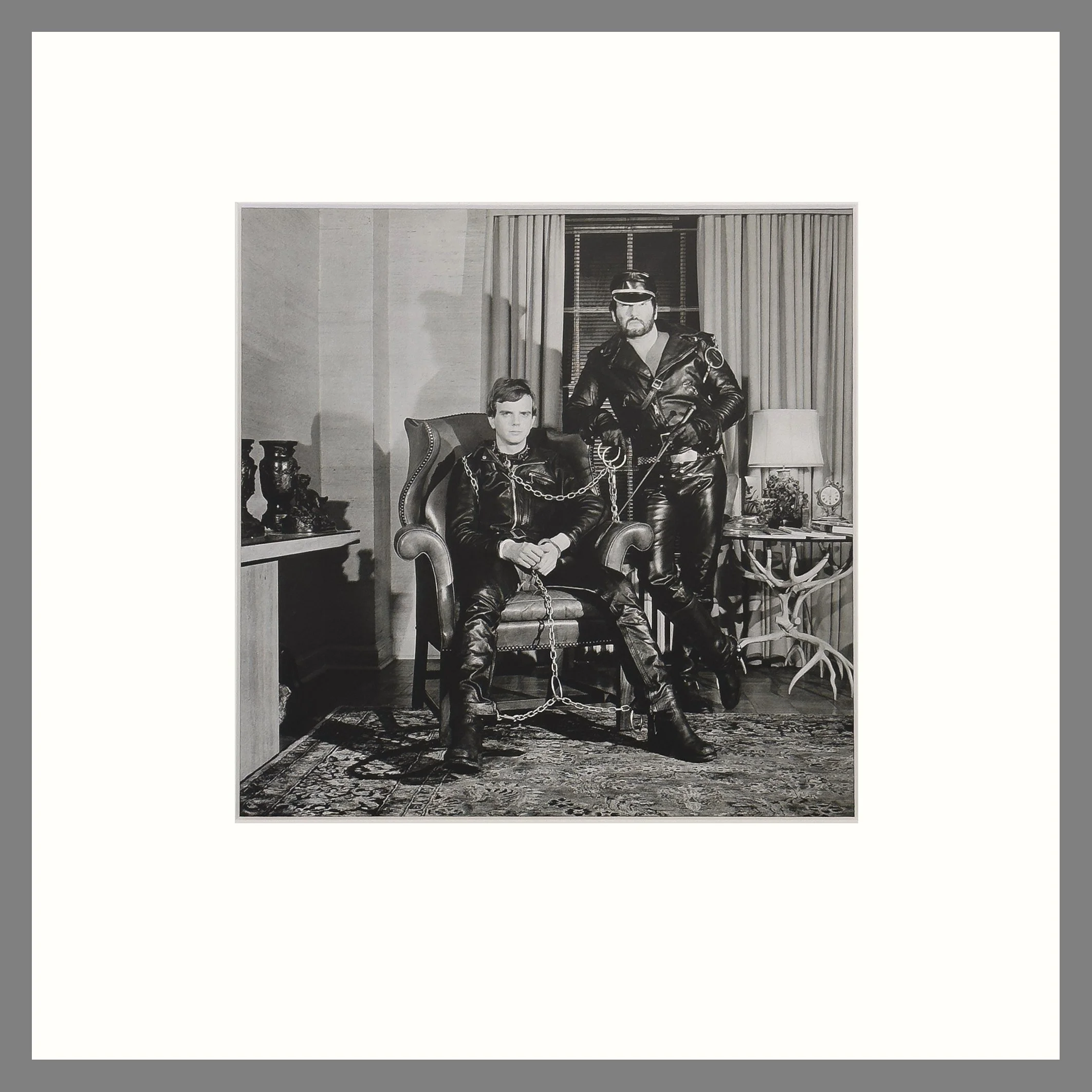 Robert Mapplethorpe, Brian Ridley & Lyle Heeter, Matted Photogravure Print 16 x 16
