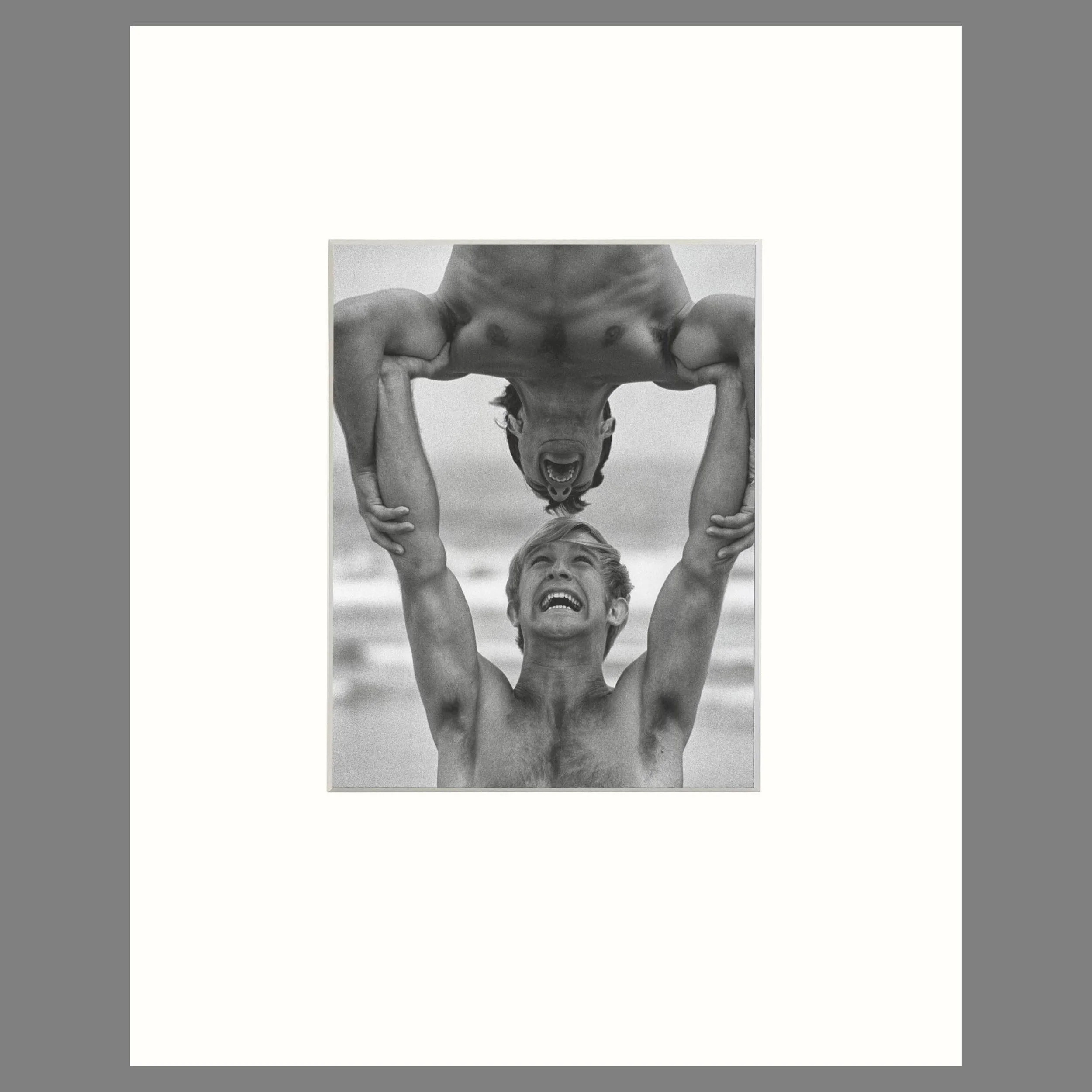 Bruce Weber - Hand to Hand, Long Island, NY 1970 - 16 x 20 Matted Print