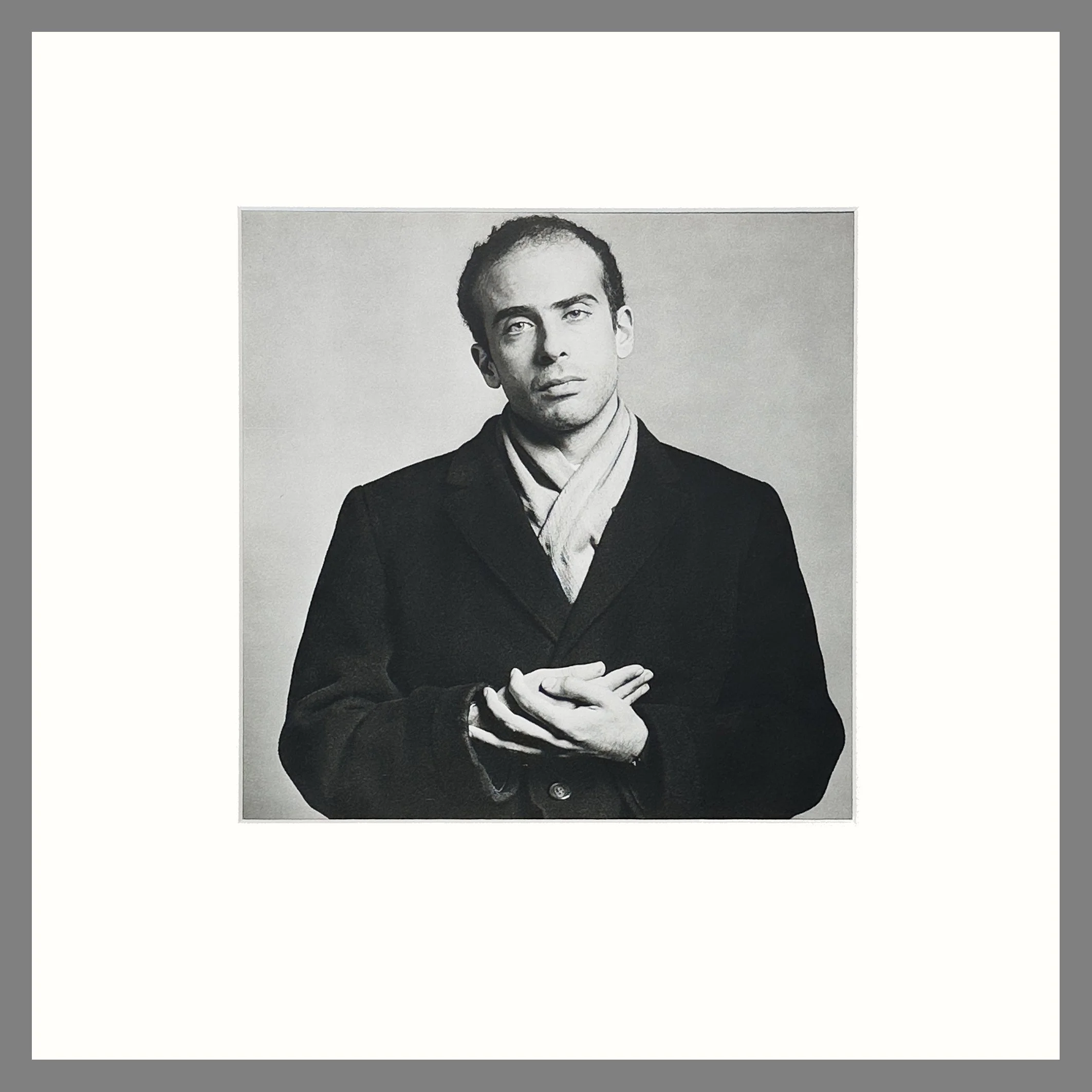 Francesco Clementi - Robert Mapplethorpe Photographer, Matted Photogravure Print, 16 x 16