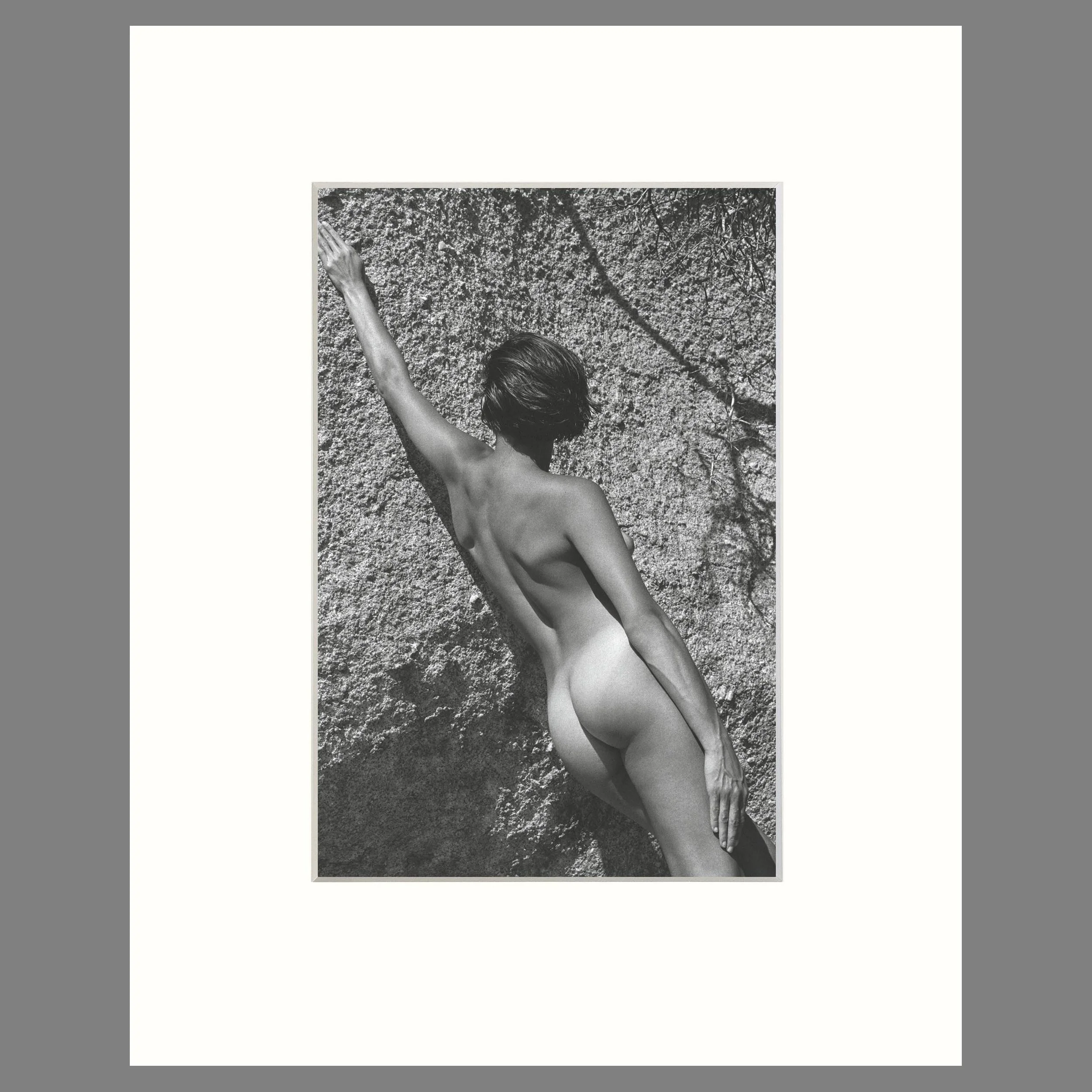 Bruce Weber - Nathalia Gabrielli, Arizon 1983 - 16 x 20 Matted Print