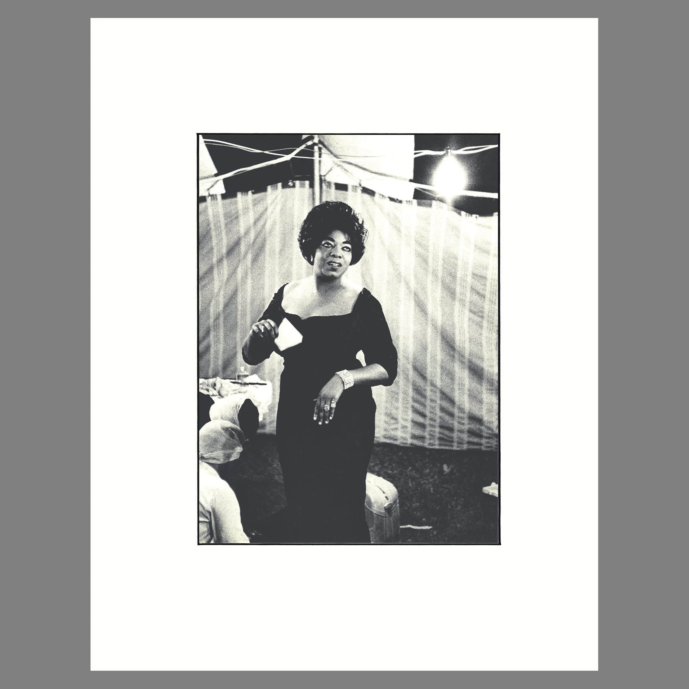 Dakota Stanton, Newport 1960 - William Claxton Photograph - 14 x 18 Matted Print