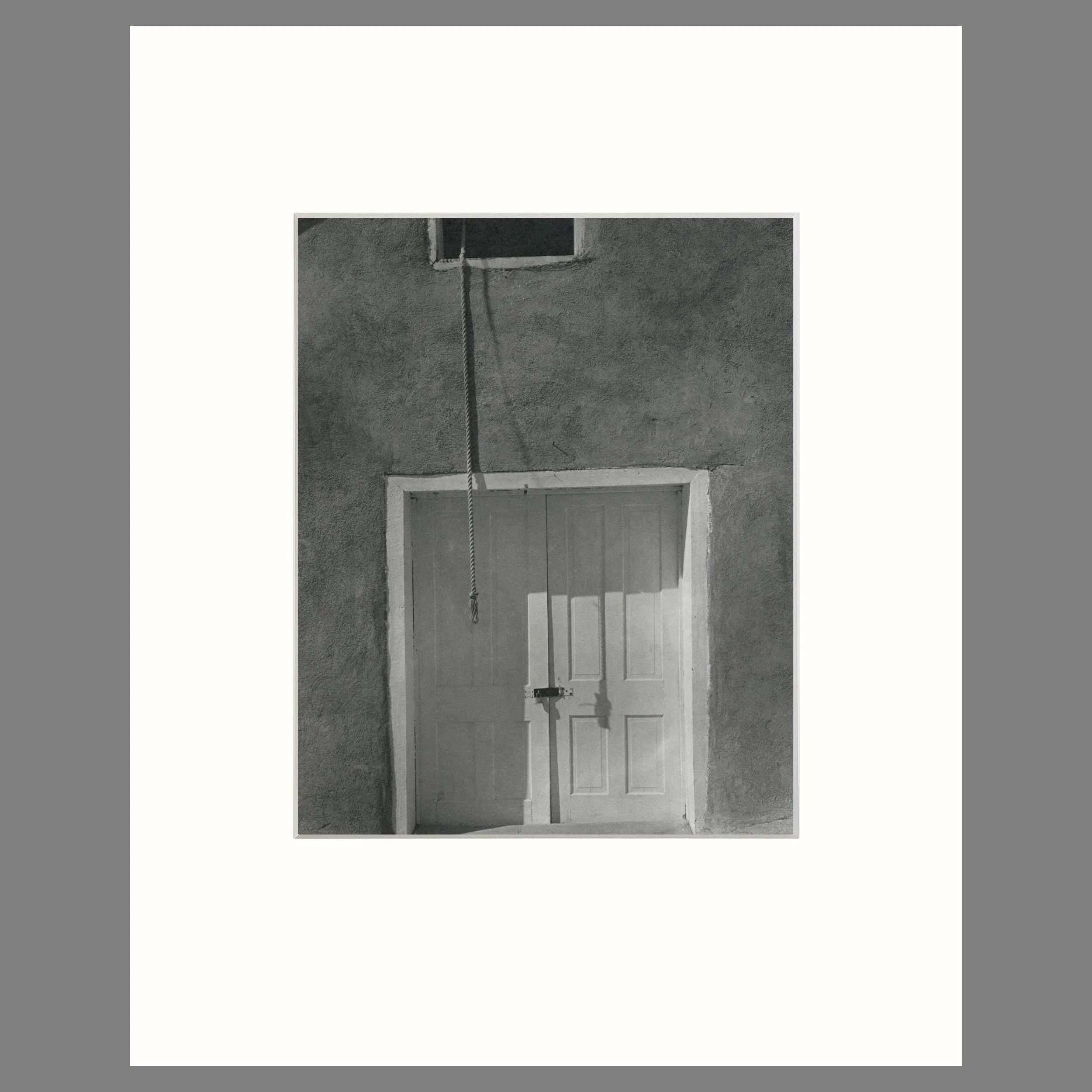 Church, Cundiyo, New Mexico 1961 - Todd Webb Photograph - 16 x 20 Matted Print