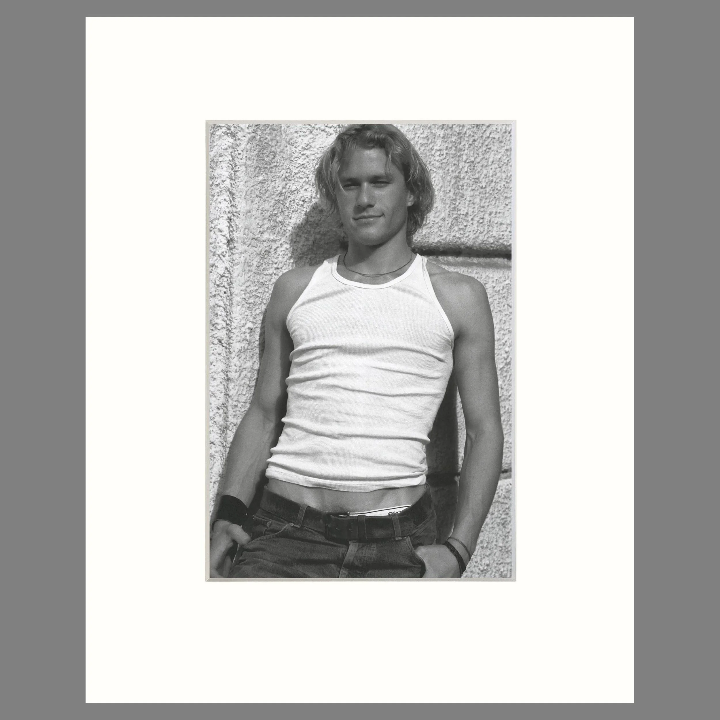 Bruce Weber - Health Ledger 2000 - 16 x 20 Matted Print