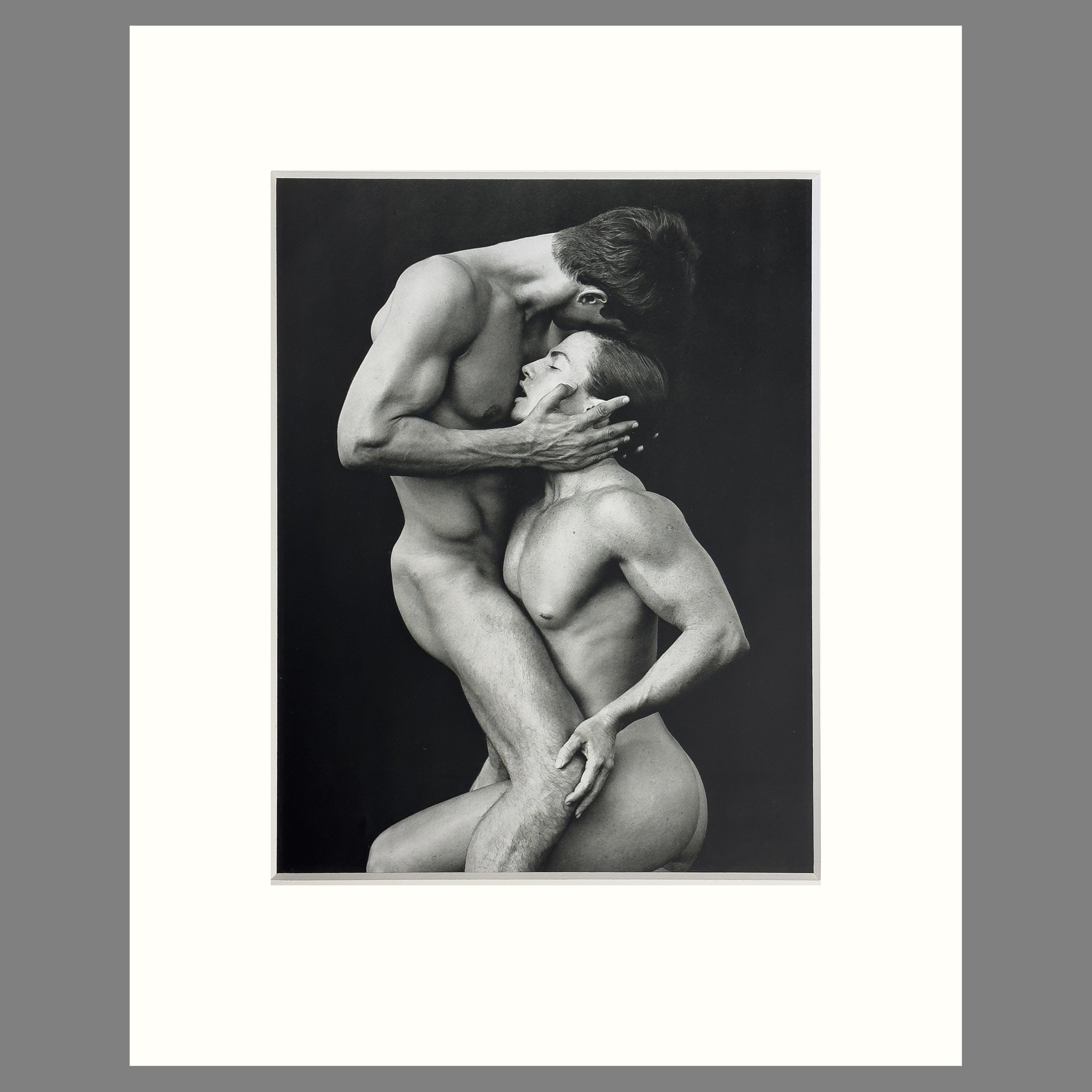 Herb Ritts - Tony and Mimi, Los Angeles, 1987 - 8 Ply Conservation Matted Photogravure Print, 16 x 20