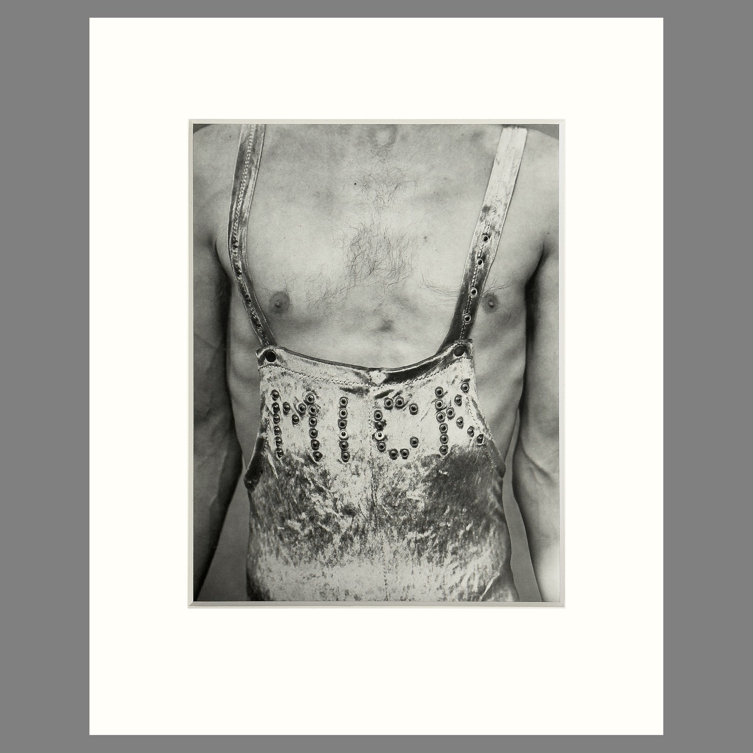 Herb Ritts - Mick Jagger, London, 1987 - 8 Ply Conservation Matted Photogravure Print, 16 x 20