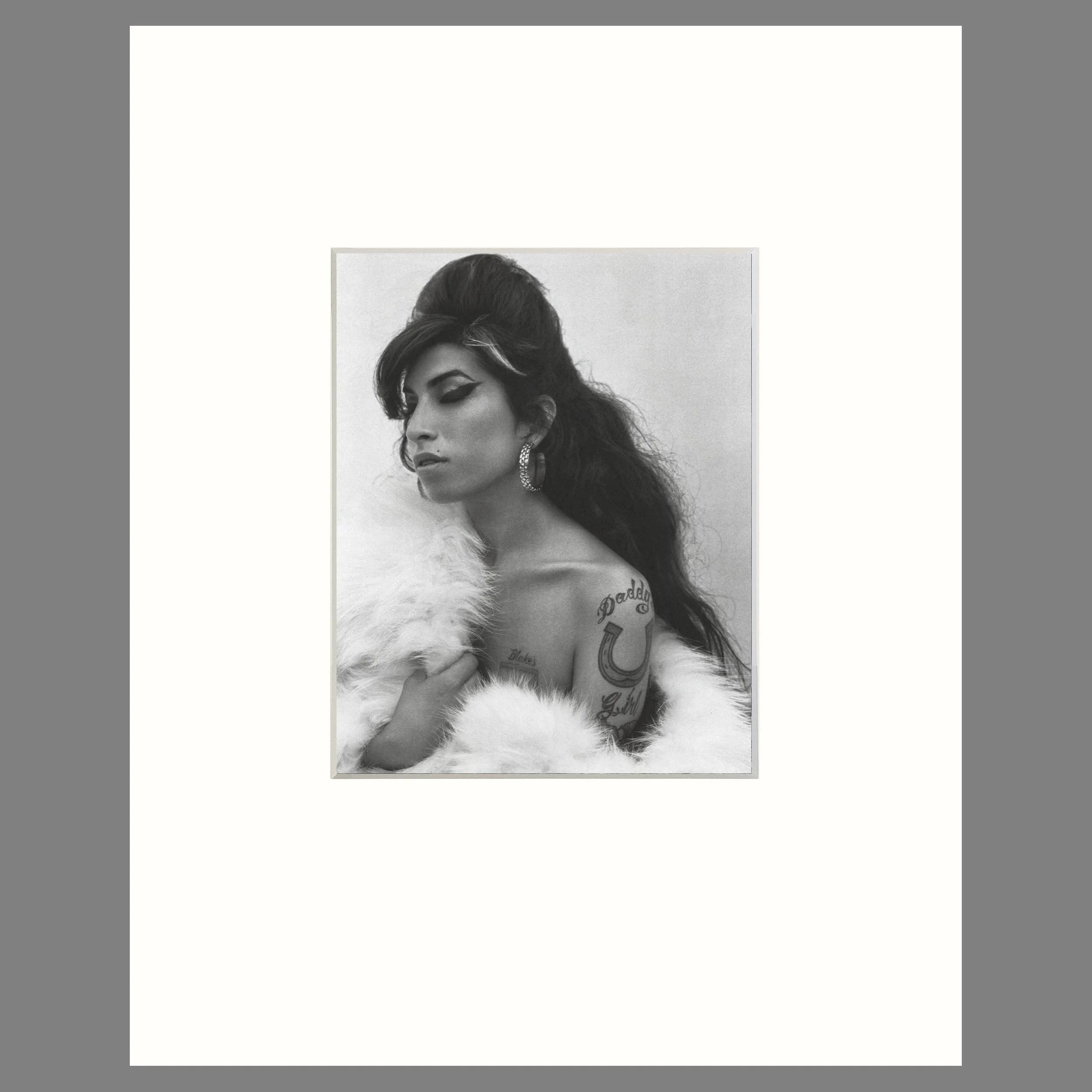 Bruce Weber - Amy Winehouse, Miami 2007 - 16 x 20 Matted Print