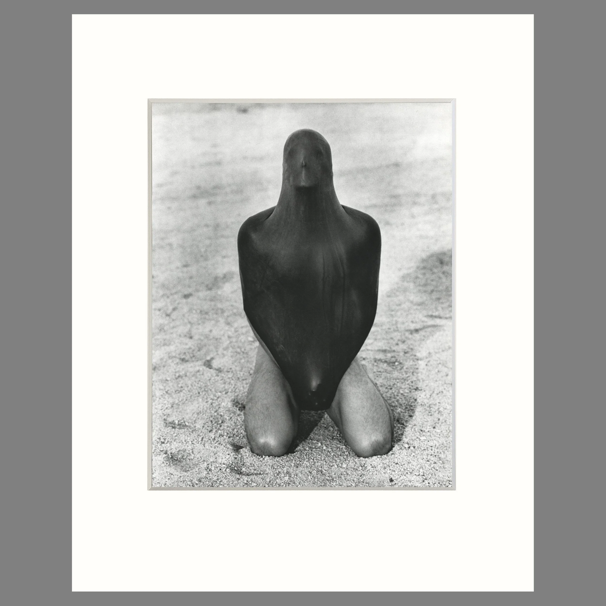 Herb Ritts - Tony with Body Mask, Joshua Tree, 1985 - 8 Ply Conservation Matted Photogravure Print, 16 x 20 (Copy) (Copy)