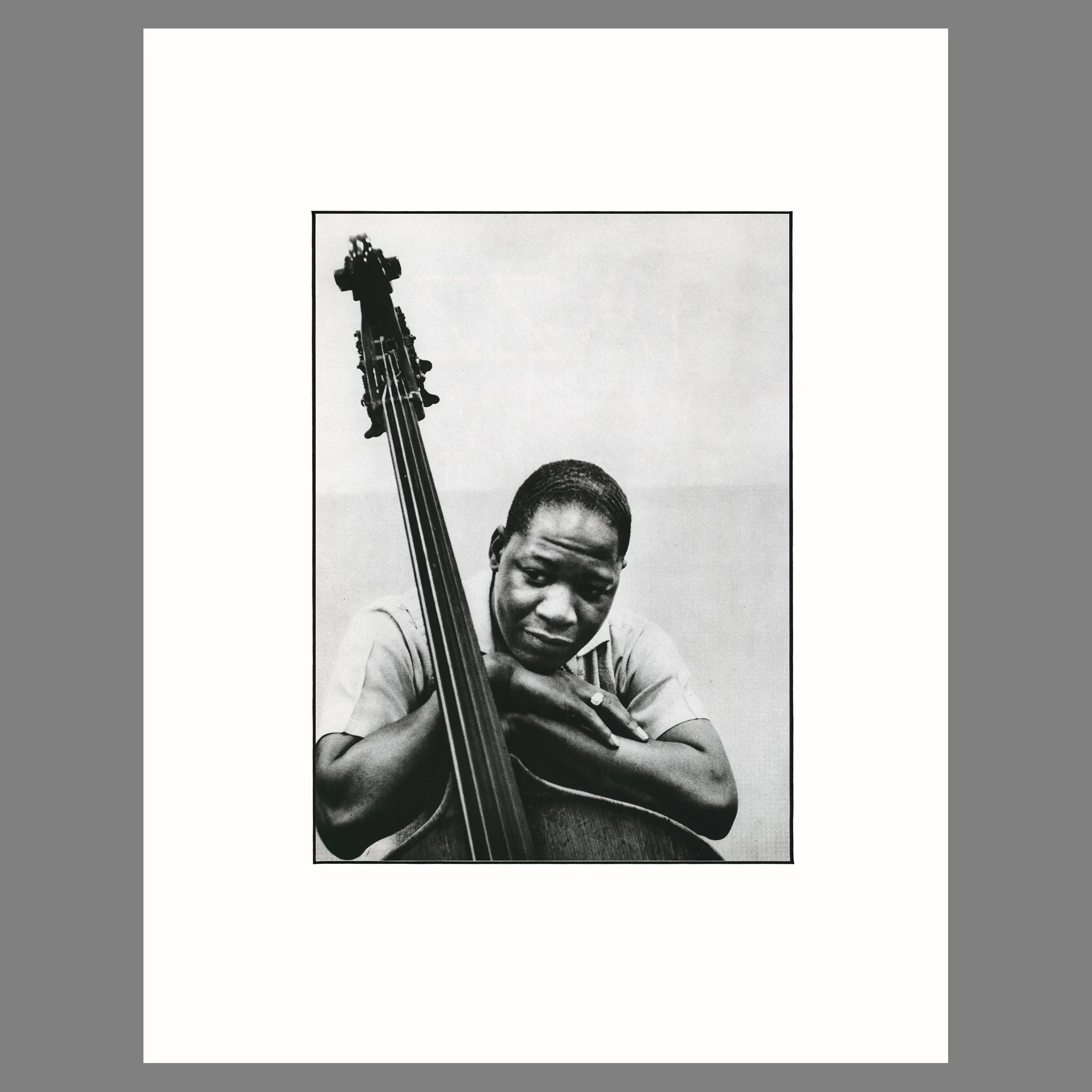 Curtis Counce, Hollywood, 1954 - William Claxton Photgraph