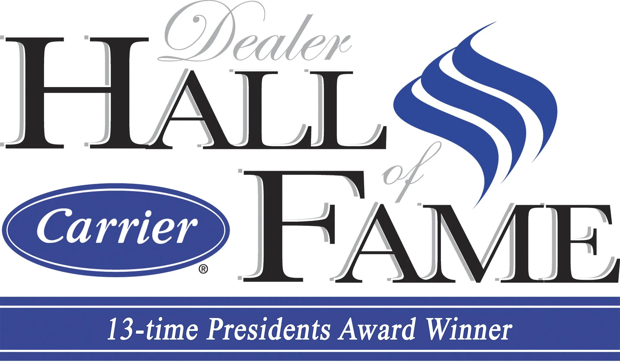 Total Temperature Control is proud to be a 13-time winner of Carrier's President's Award