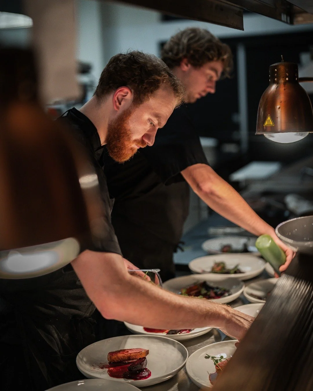 Behind the Scenes: Some moments captured in the kitchen during our Long Fall Long table dinner. 

Our chefs will still be hard at work creating our 3-Course Holiday dinner for you to enjoy. From November 27 to December 20, book your table by email on