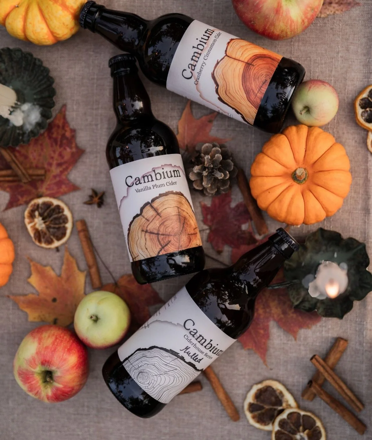 With the arrival of snow and cold it&rsquo;s time to shift to our seasonal ciders with warming spices and hygge vibes ..

Vanilla Plum and Cranberry Cinnamon always lead the way into the season but our new Mulled Cider is quickly becoming a crowd fav
