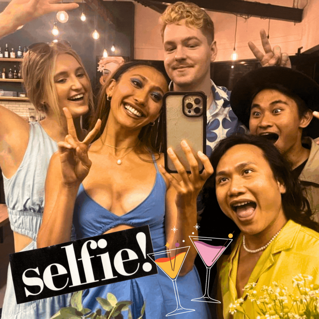 But first… let me take a #Selfie