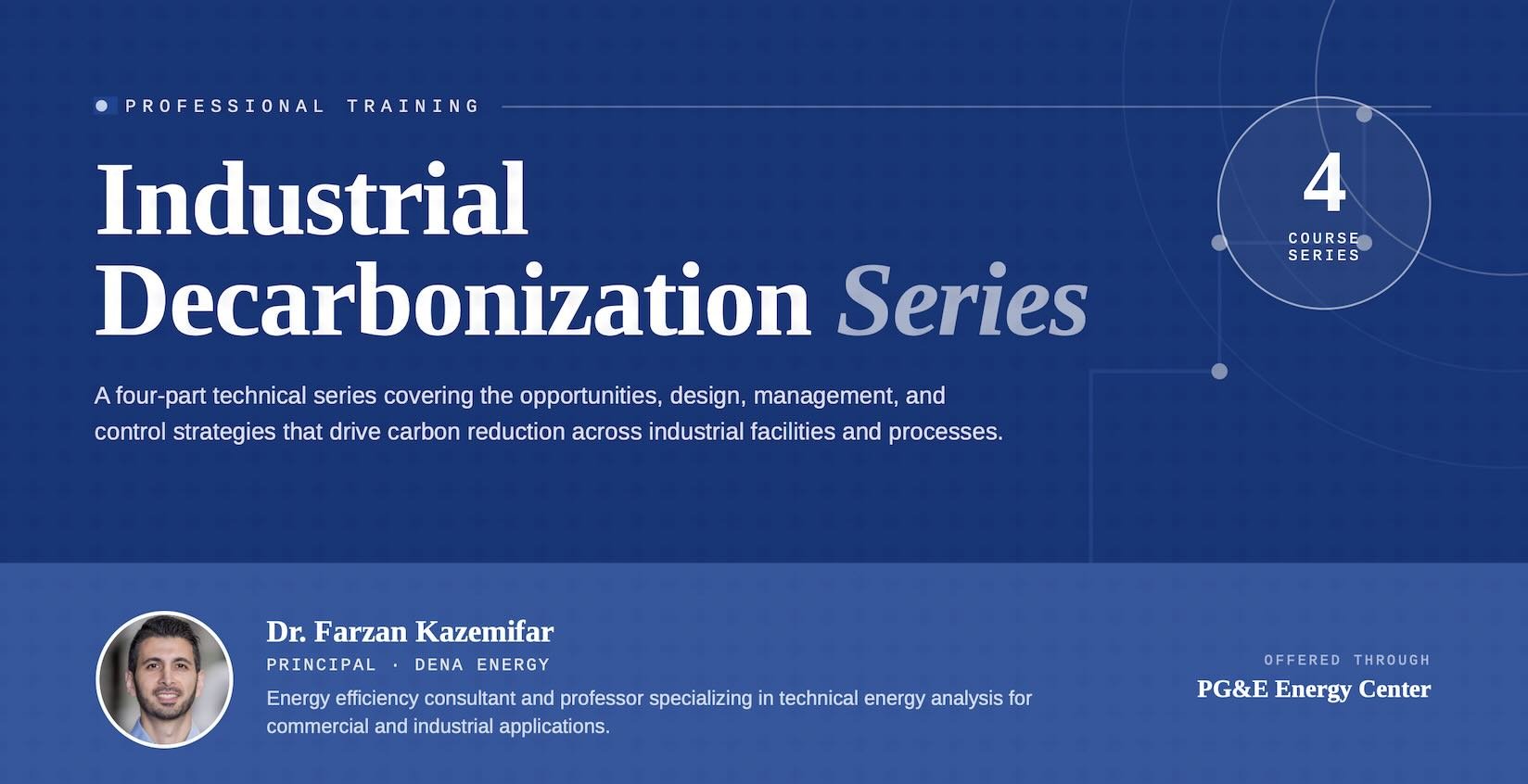 Training Series: Industrial Decarbonization 
