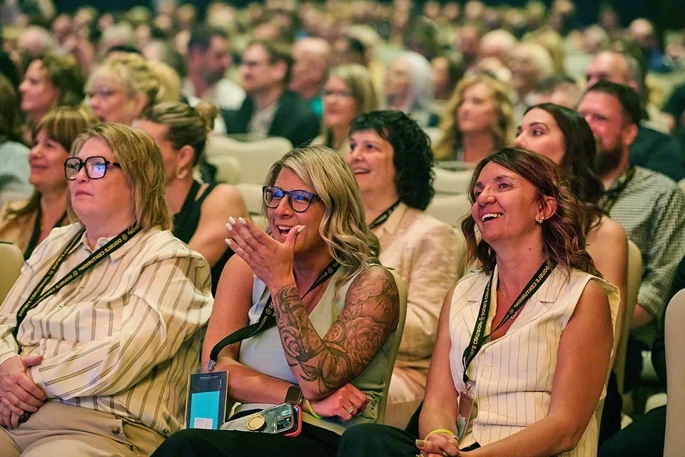 Conference audience photography, corporate event coverage by Pandorica Headshot Studio Las Vegas