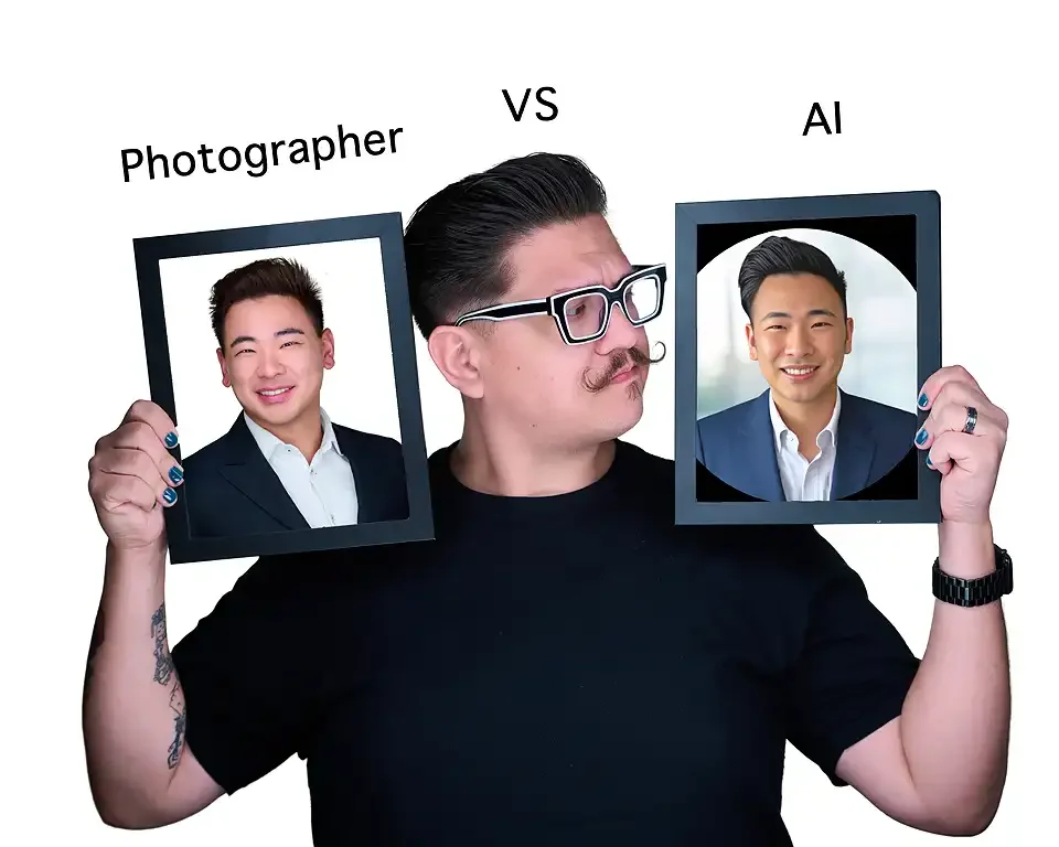 AI Headshots vs Real Photographer: What Las Vegas Professionals Need to Know in 2026