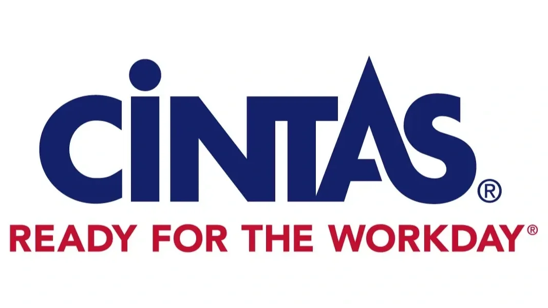 Cintas logo with the slogan 'Ready for the Workday' in red text.