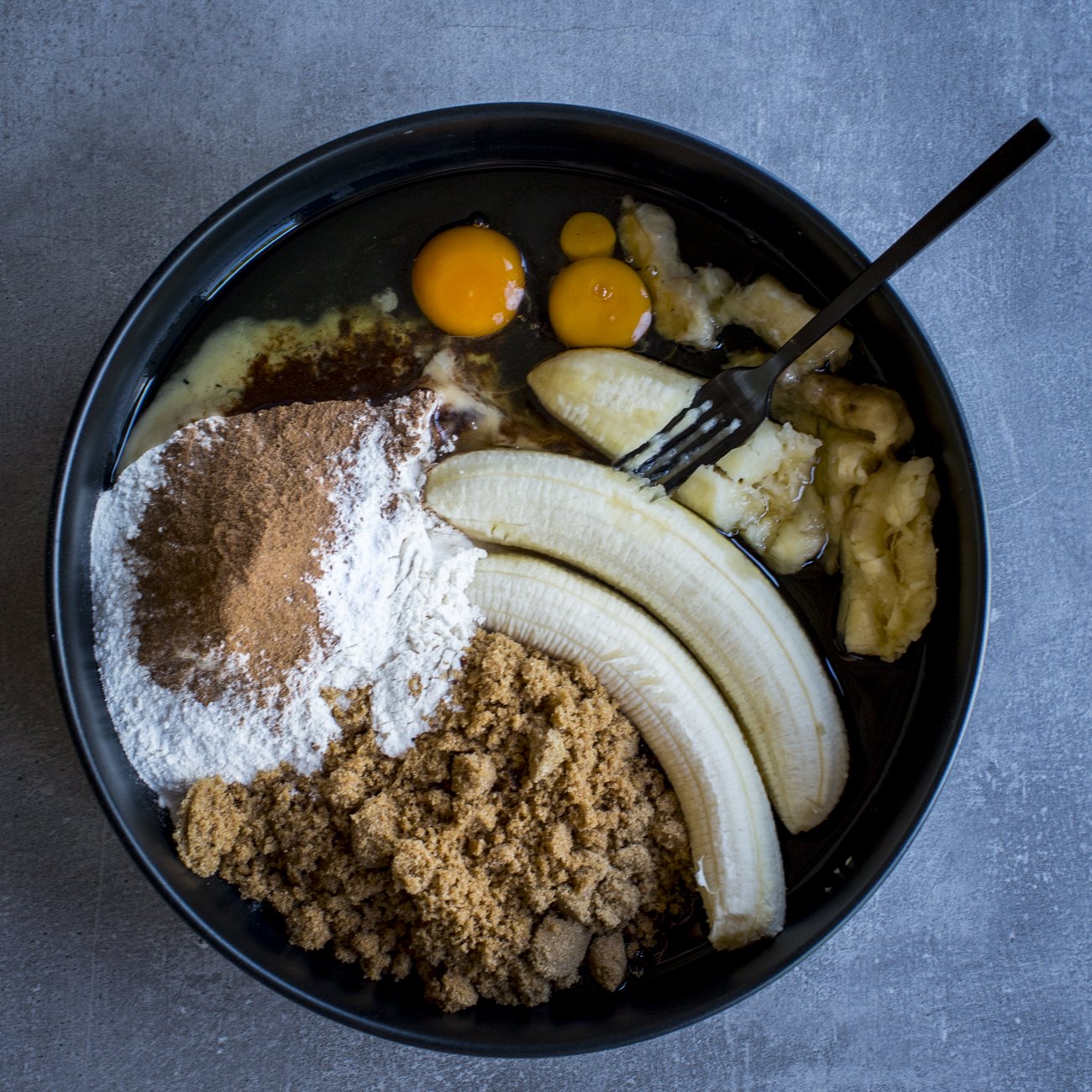 Marea’s One Bowl Banana Cake
