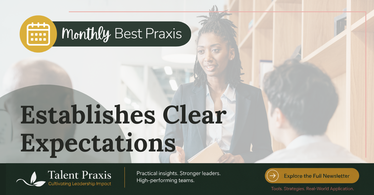 Establishes Clear Expectations: A Key Competency for Effective Leadership