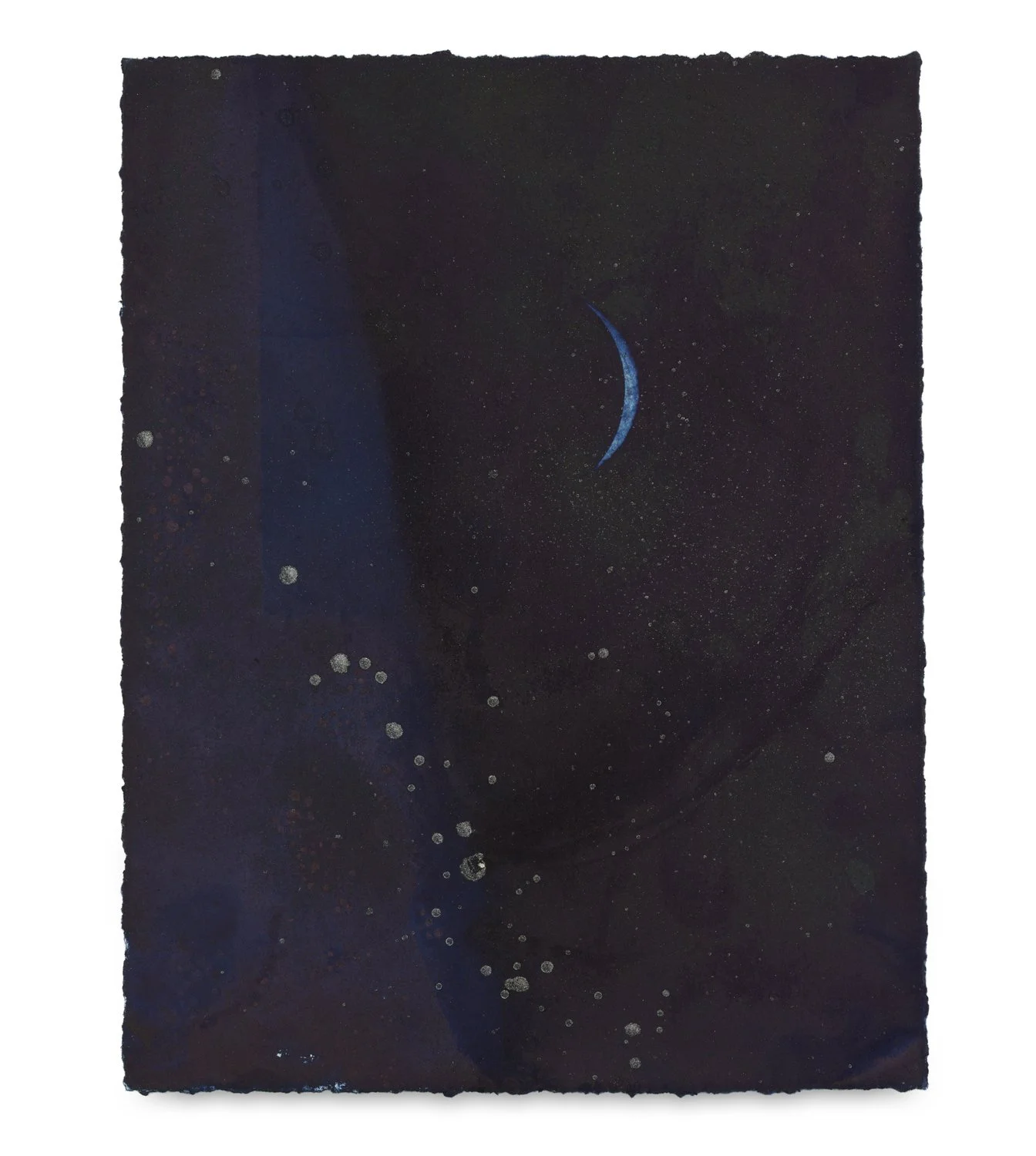 04.13.2021 #Seigetsu#(A Moon That Shines Blue)#Waxing Crescent#DAY 393#Moonrise: 7:16 AM#Moonset: 9:11 PM#Moon Distance (mi): 252,118#Illumination: 2.50%