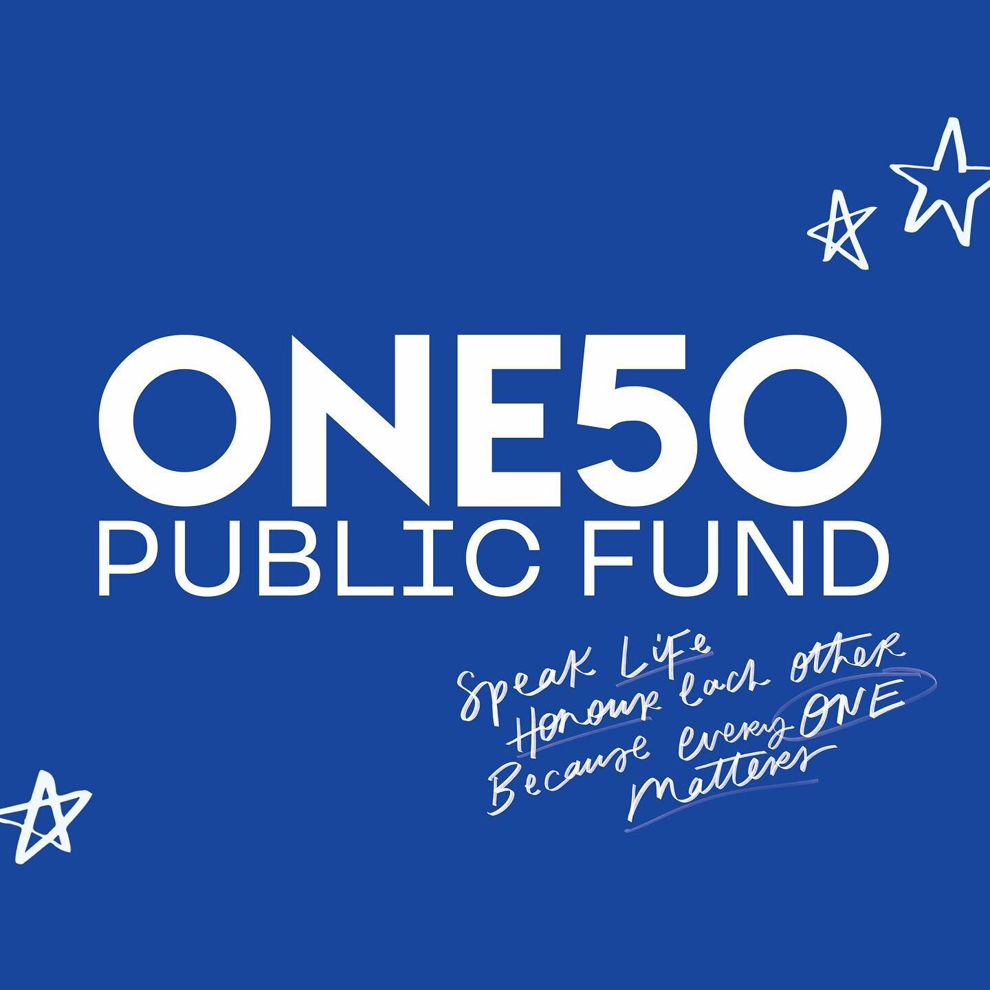 On Thursday 27th April we officially launched the One50 Public Fund.
We are incredibly excited about this initiative, which has been four years in the making.

Our vision is to empower young 
people through dance. The One50 Public Fund exists to furt