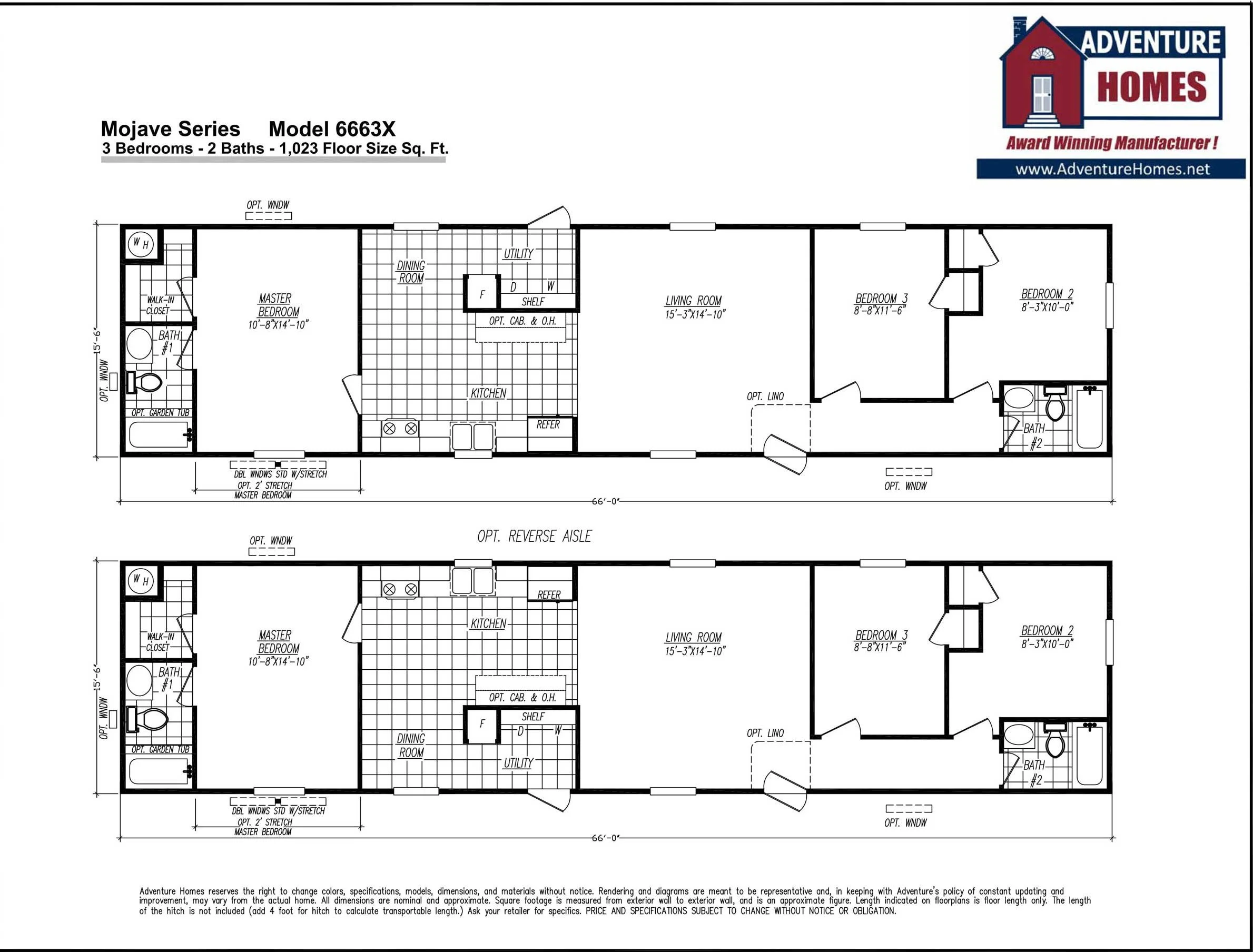 Mojave 6663X — Forest Grove Mobile Home Park