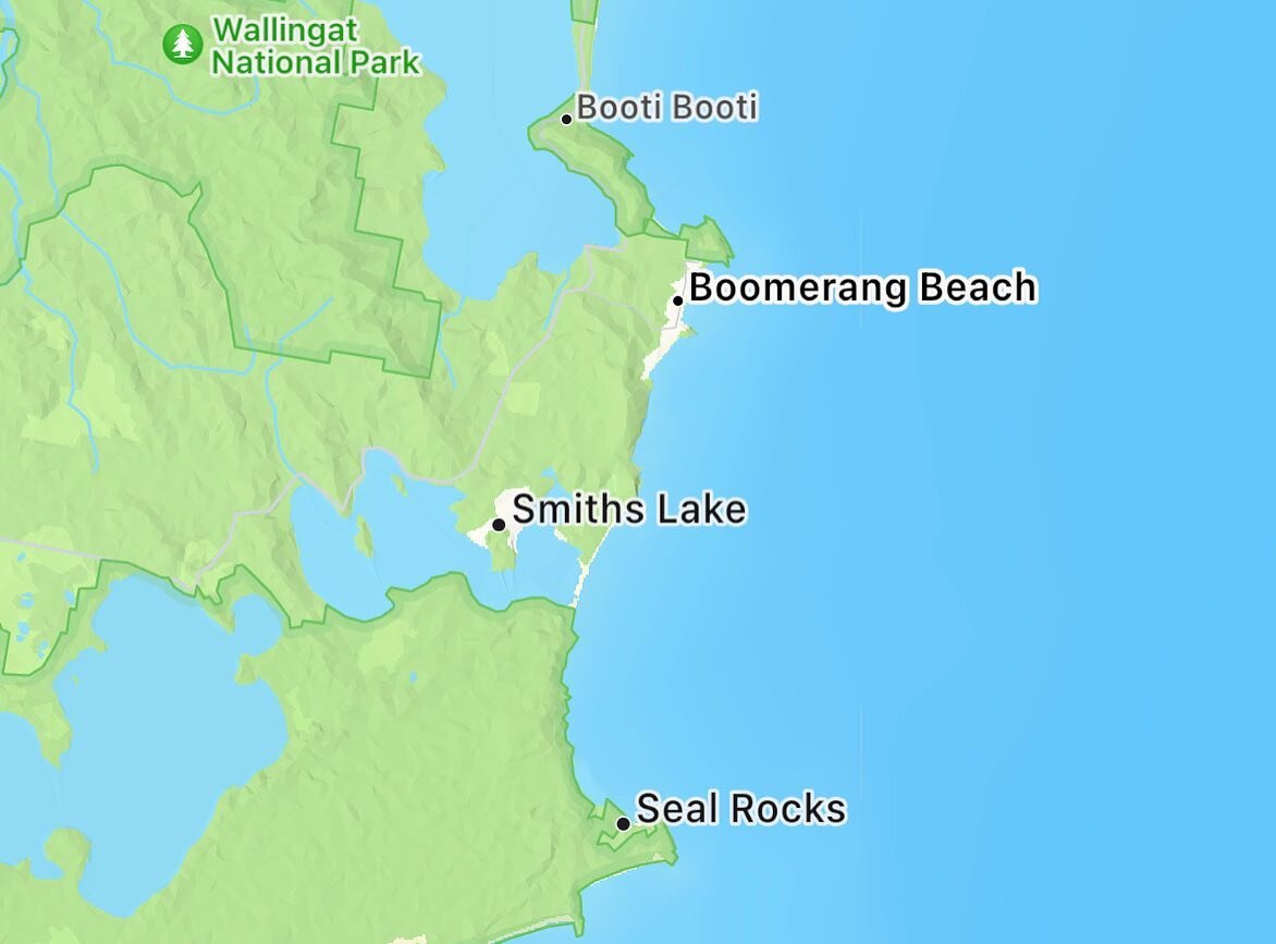 Boomerang Beach just north of Seal Rocks was named the number 2 best beach in Australia&hellip; I was about to go through the archives, but has a Mountain Designs GeoQuest been along the beach?

Rumours are that Geo has covered every beach on the mid